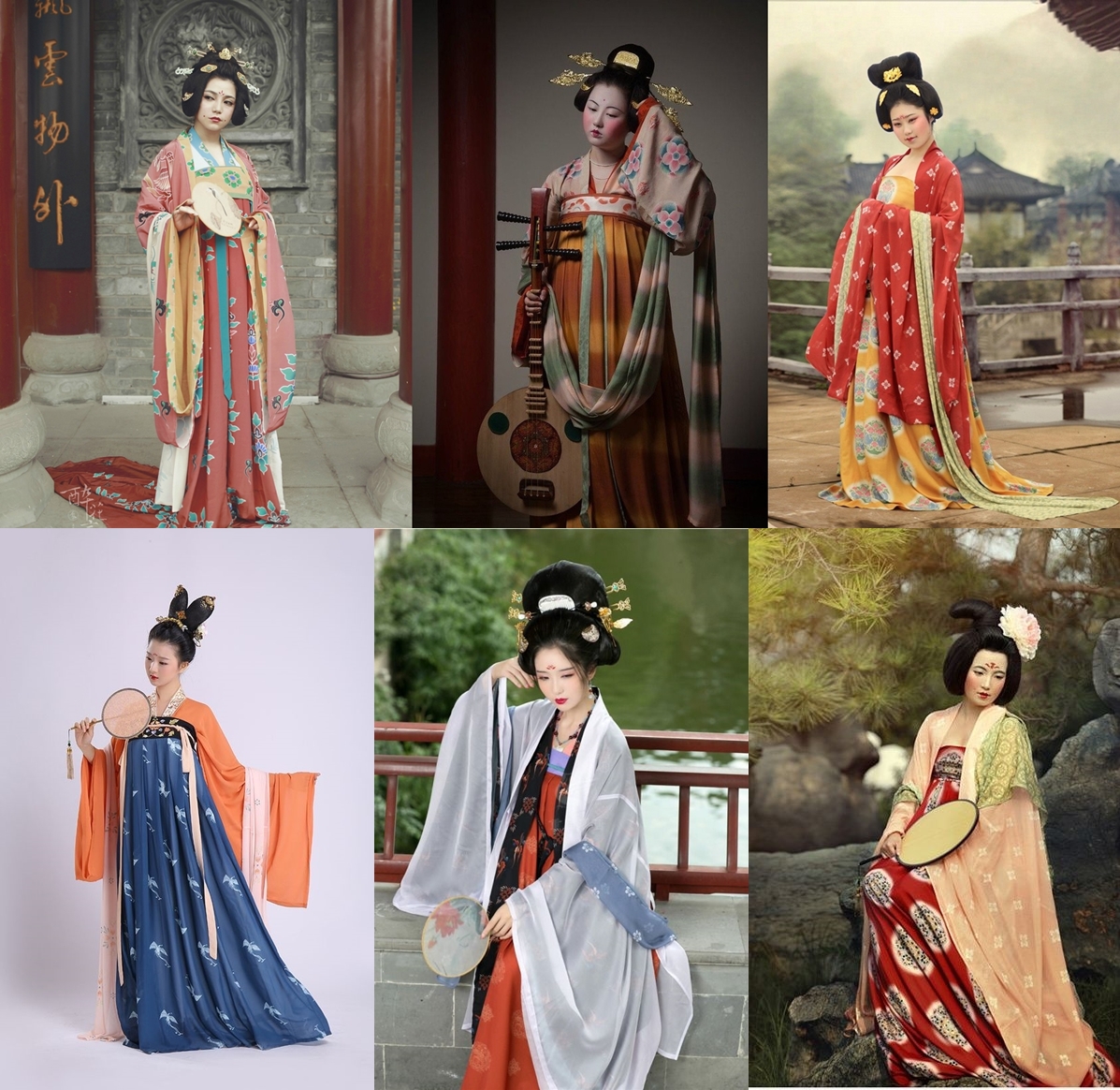 Chinese ladies in traditional clothing r/pics