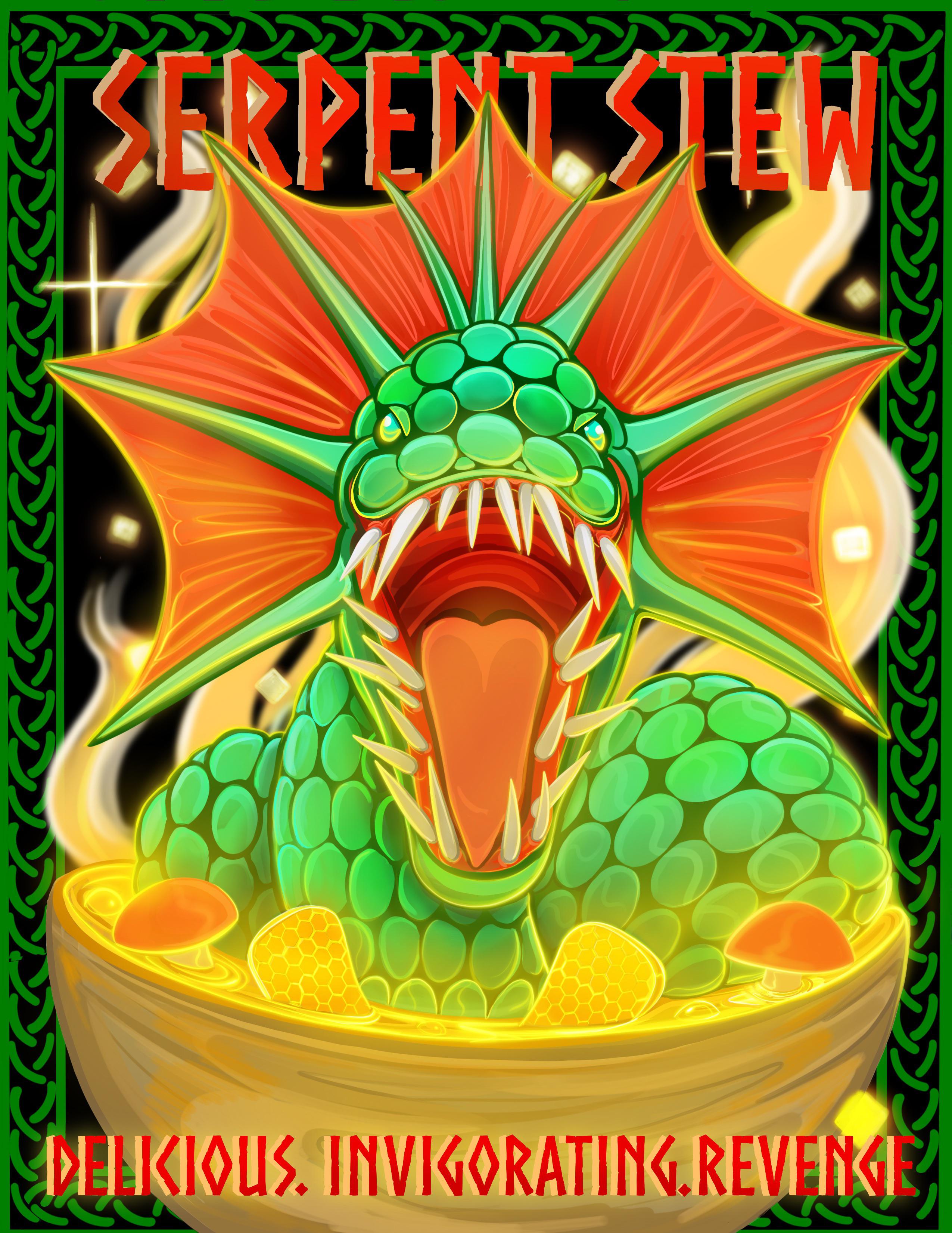 What we do to sea serpents that want to eat our boat; turn them into