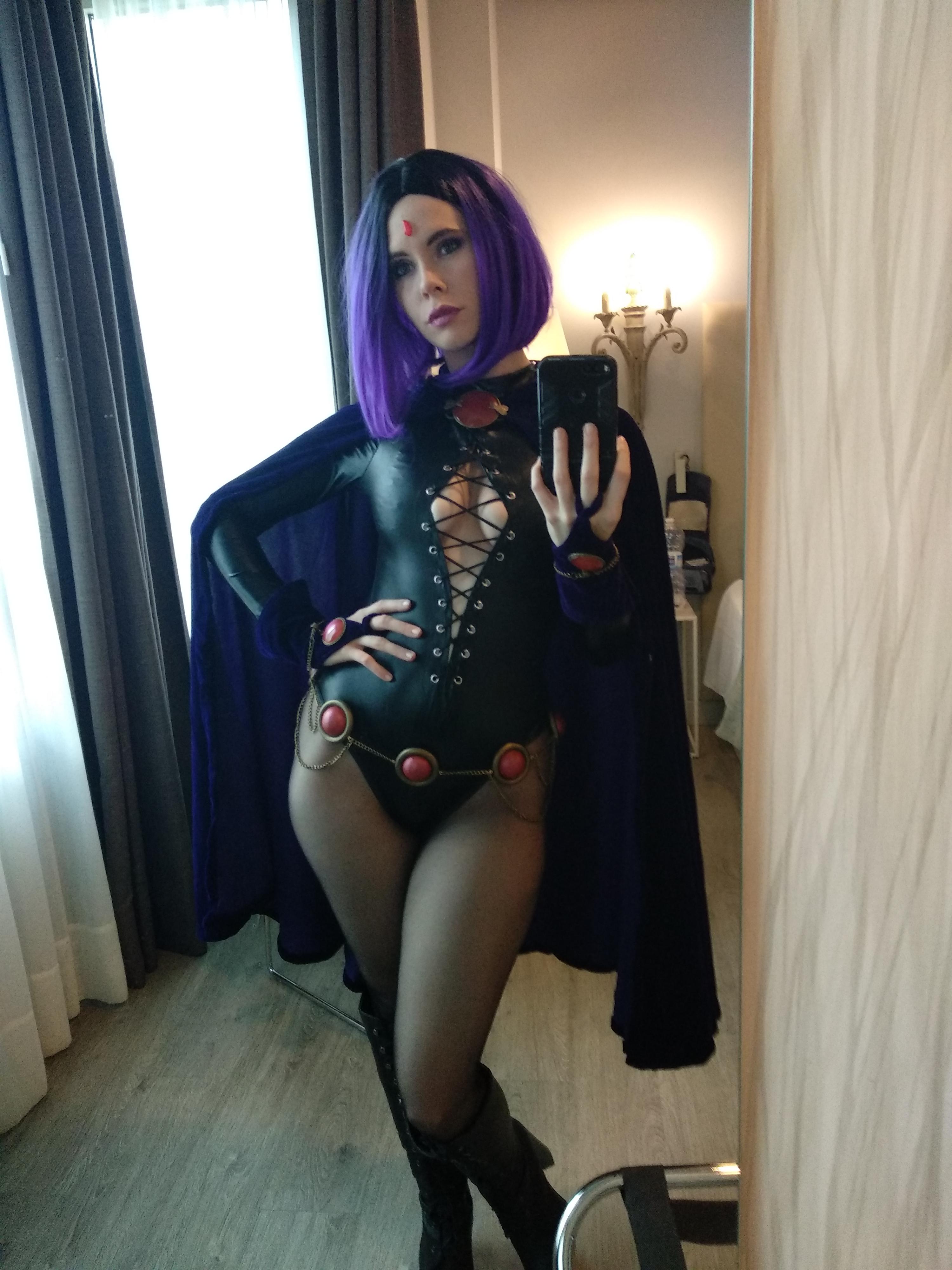 [NSFW] [Self] My new Raven Cosplay! : cosplay