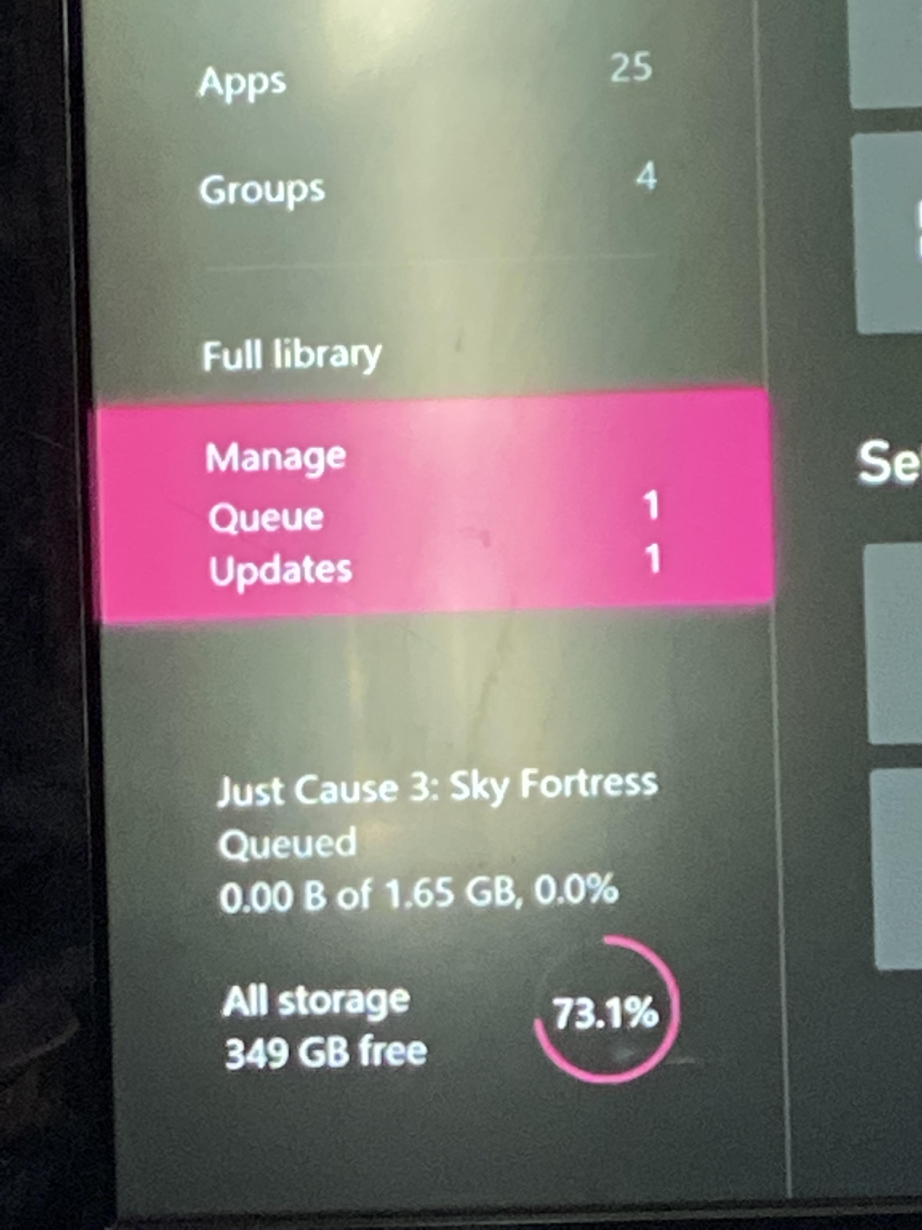 xbox stuck with add on in queue. i’ve restarted and uninstalled and