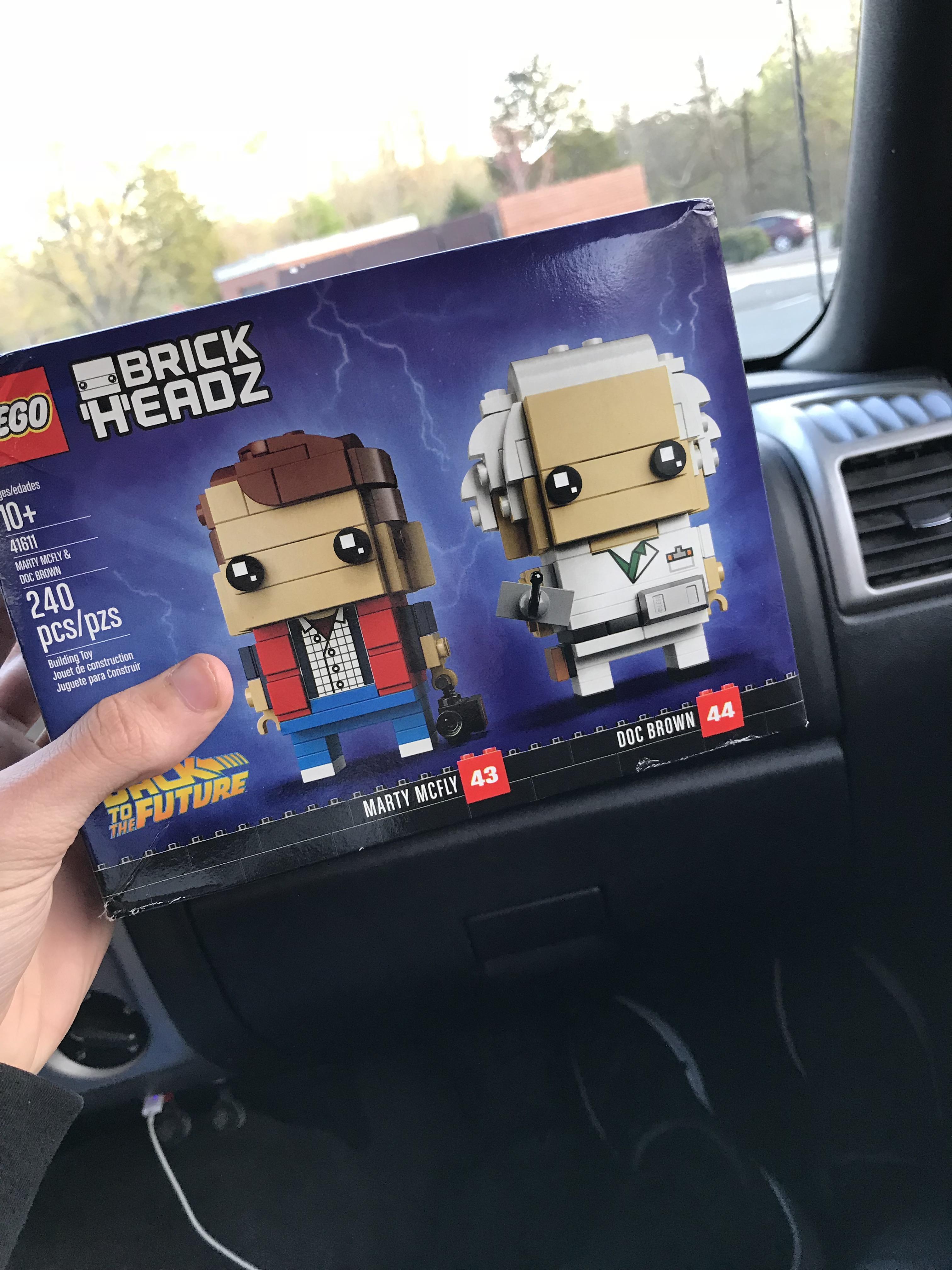 I also found Marty and Doc at the Super Target near Northlake mall