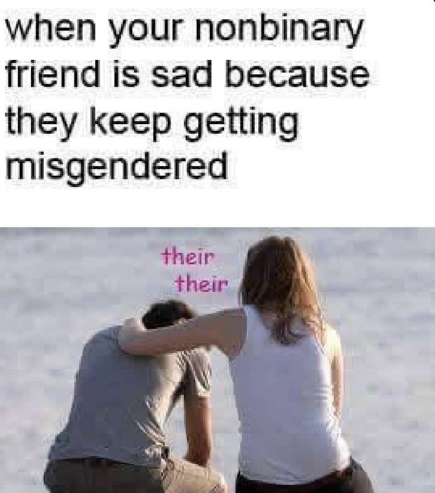 What’s an example of a good, lighthearted, nonoffensive pronoun joke