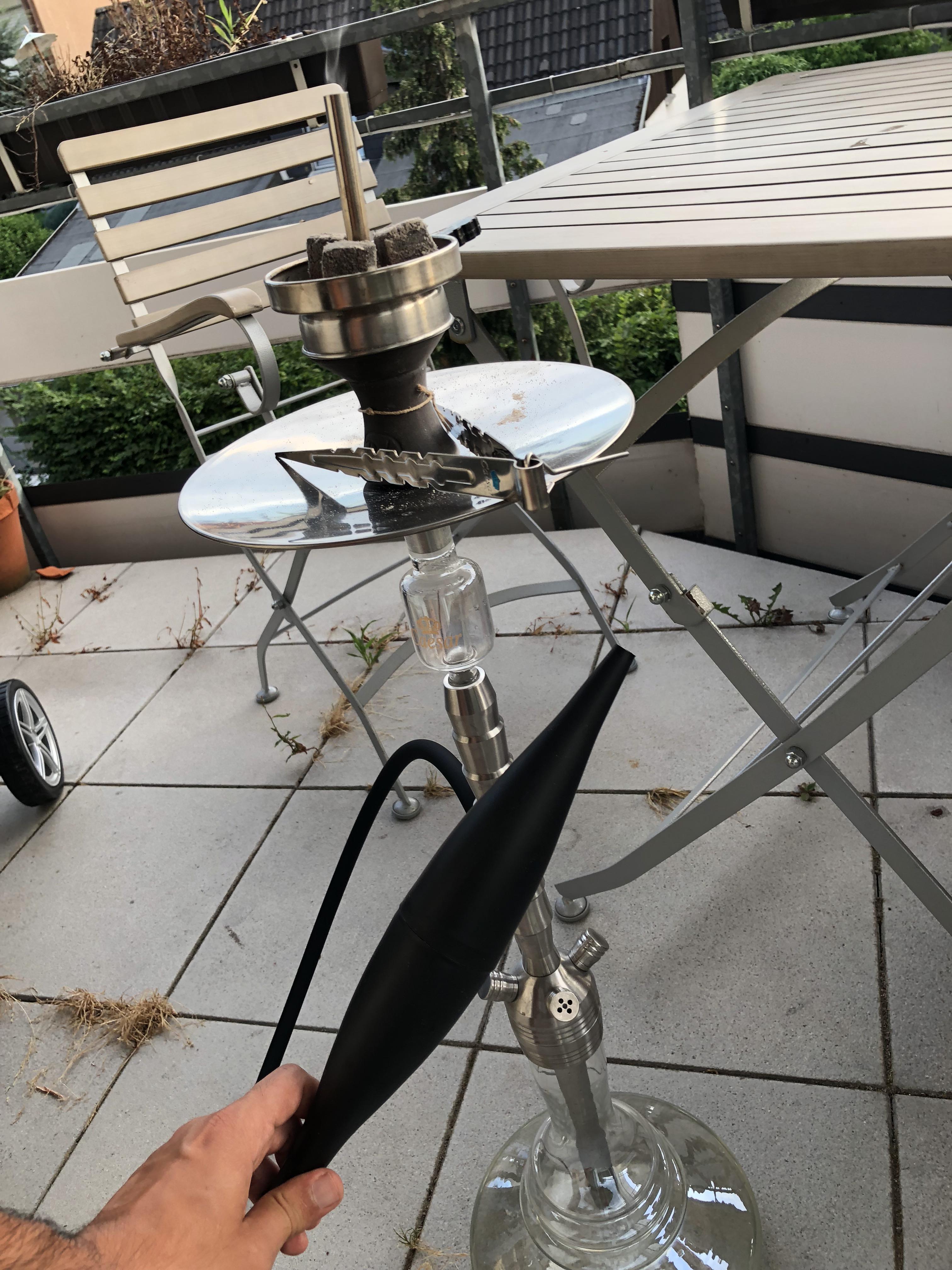I love smoking with ice hose 🤤👌🏽 r/hookah