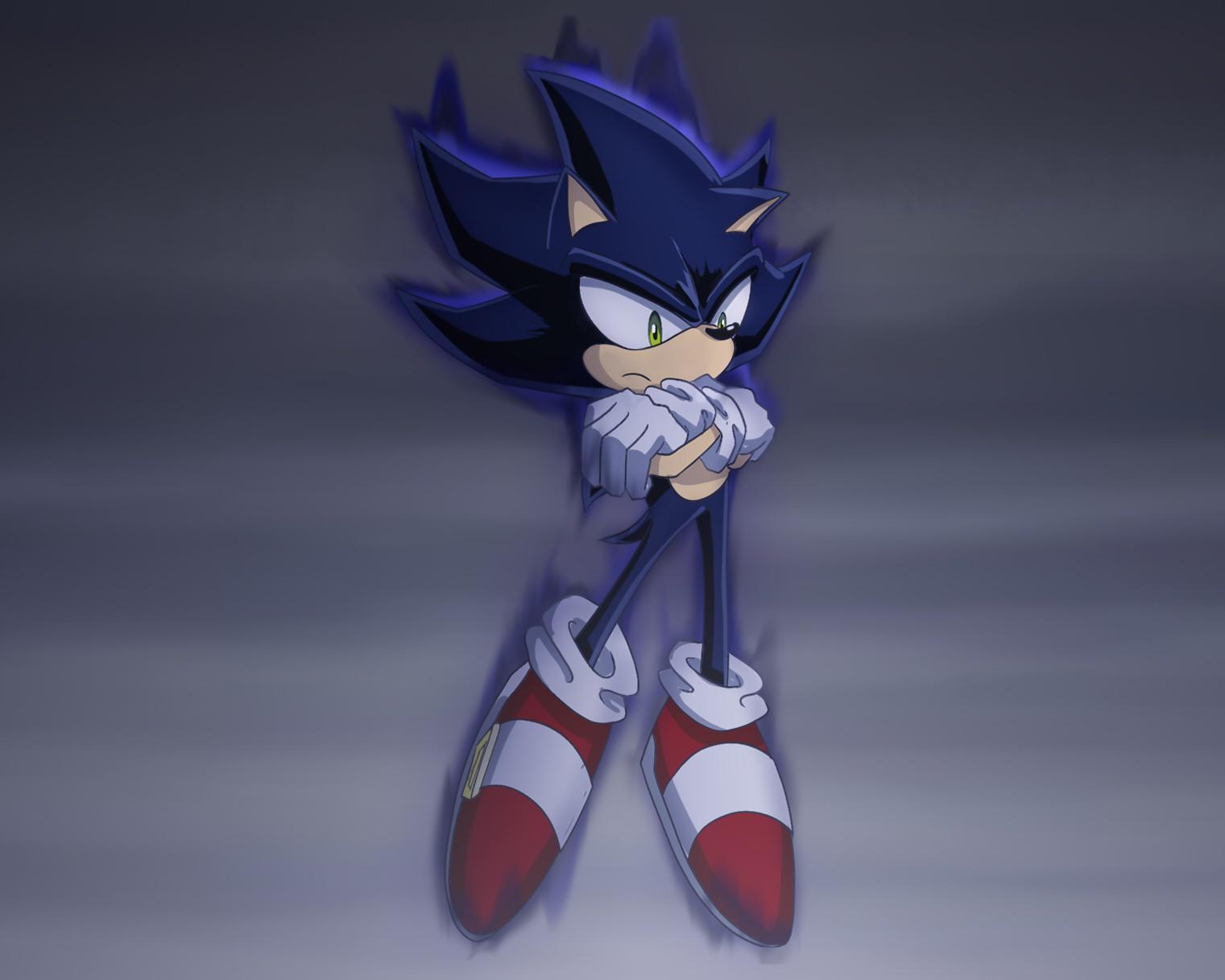 Dark Sonic doing that one pose from Sonic Frontiers r/SonicTheHedgehog