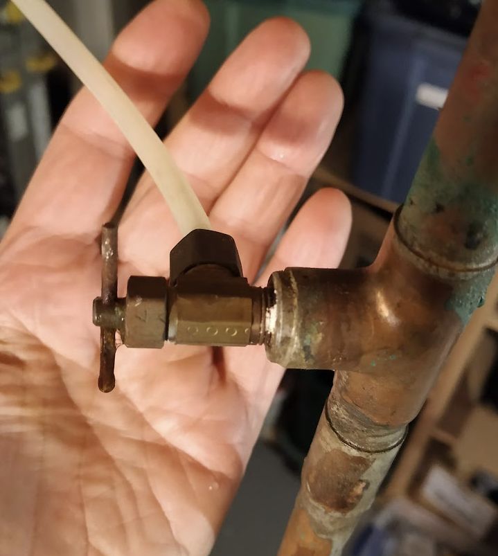 Humidifier needle valve leaking r/Plumbing