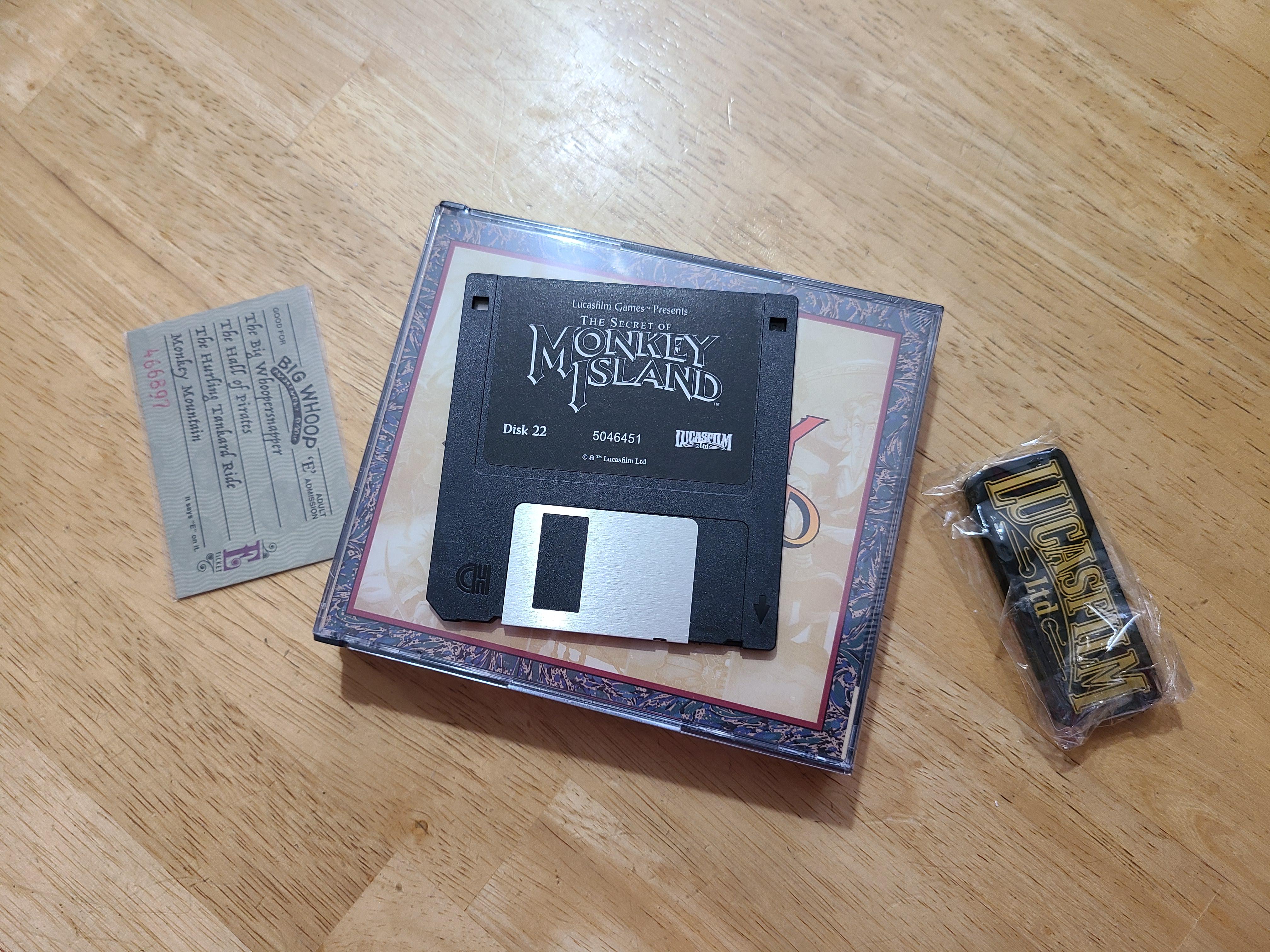 Has anyone checked to see what, if anything, is on the floppy disk? I