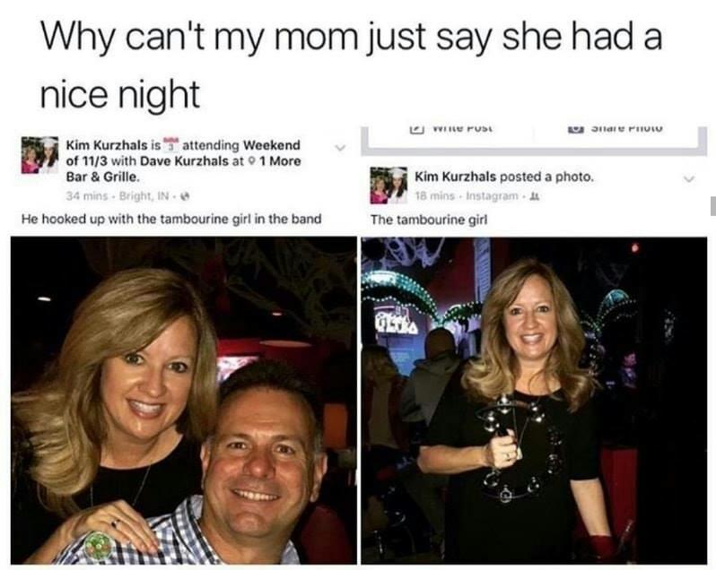 Tambourine girl r/memes