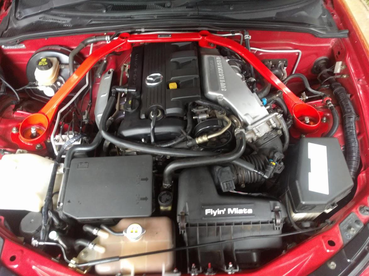 Supercharged NC engine bay shot ) r/MiataNC