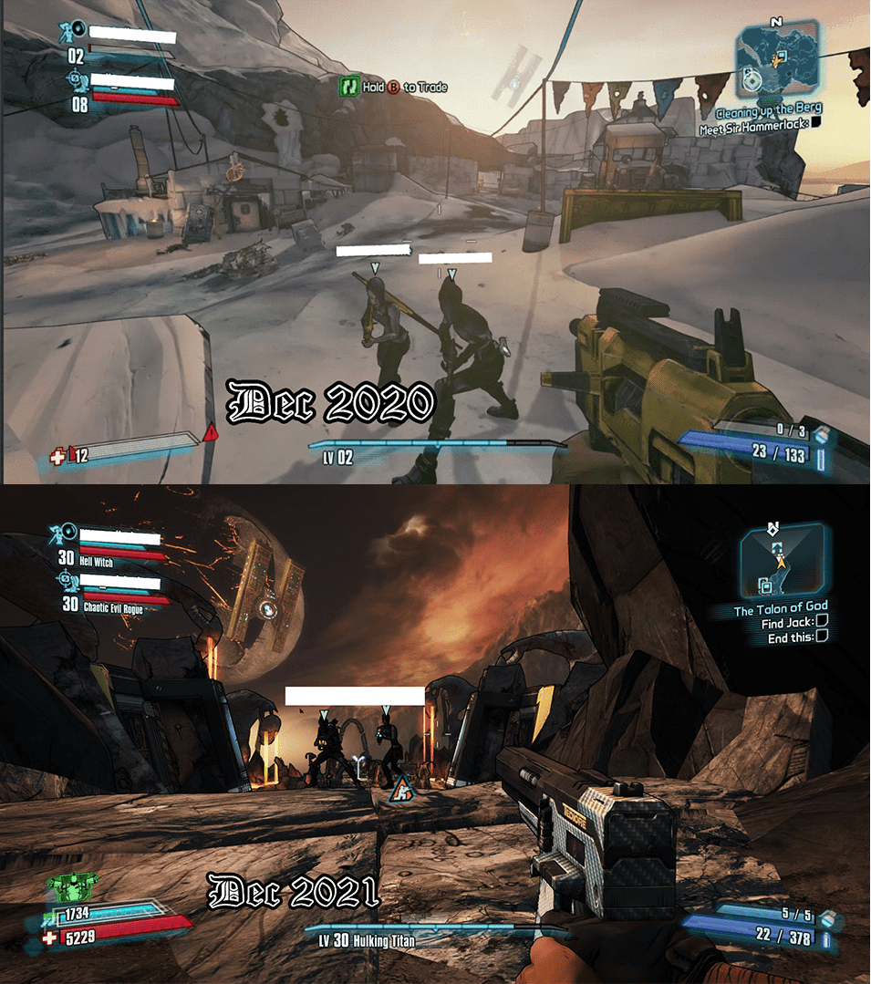 Borderlands 2 is my first ever co op game that I finished with my