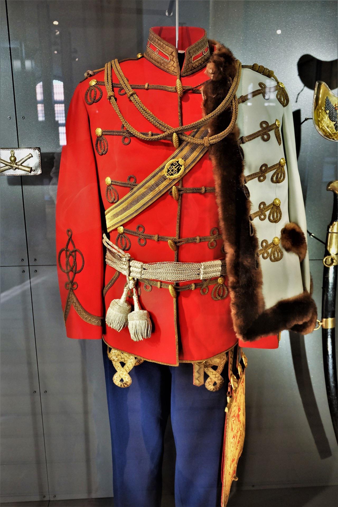 Officers Dress Uniform for the Tsar’s Life Guards Hussar Regiment from