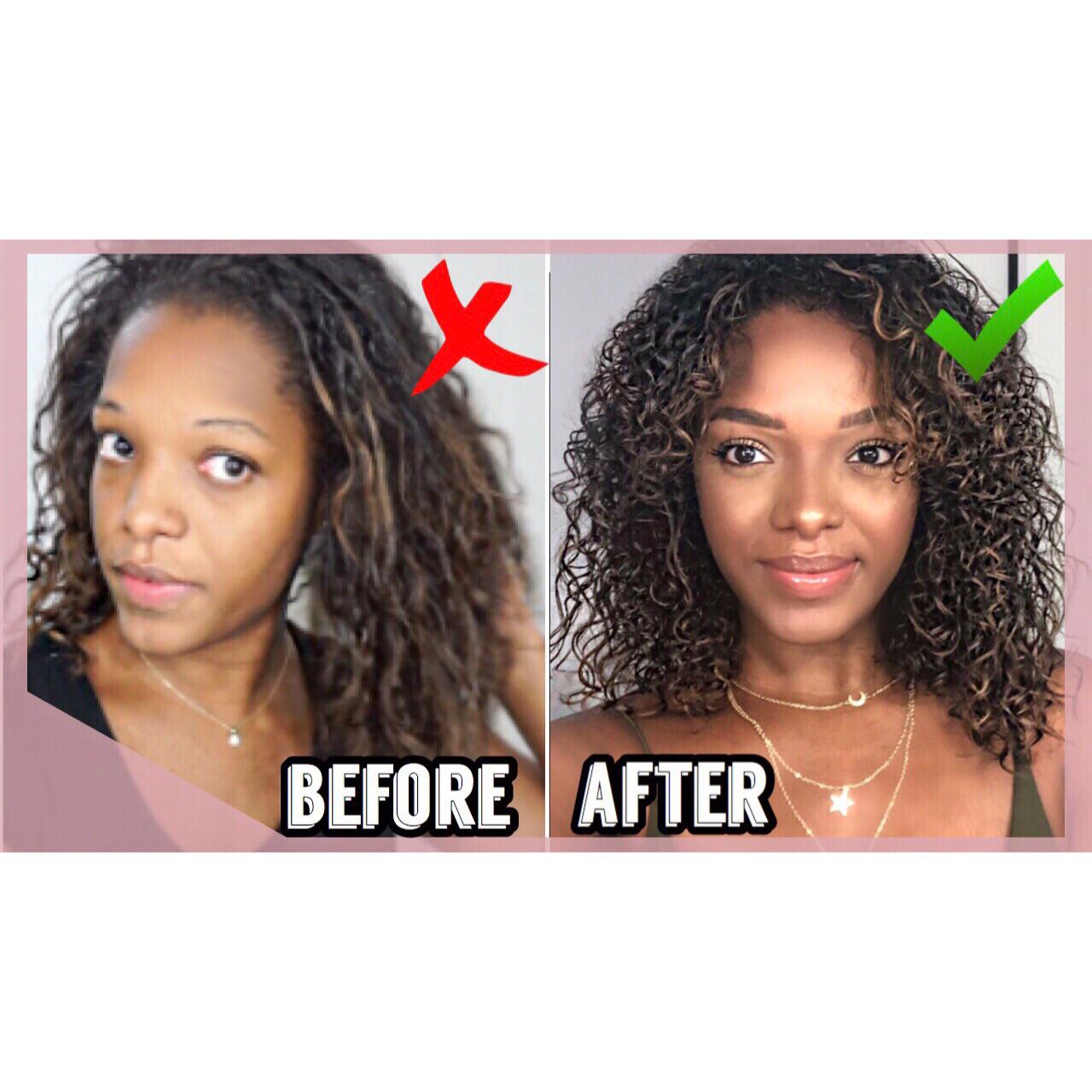 Finally bringing my curls back to life after getting a Japanese