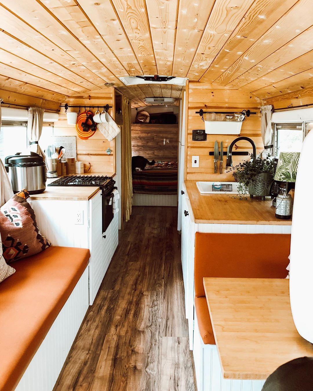 A School Bus Tiny House. CozyPlaces