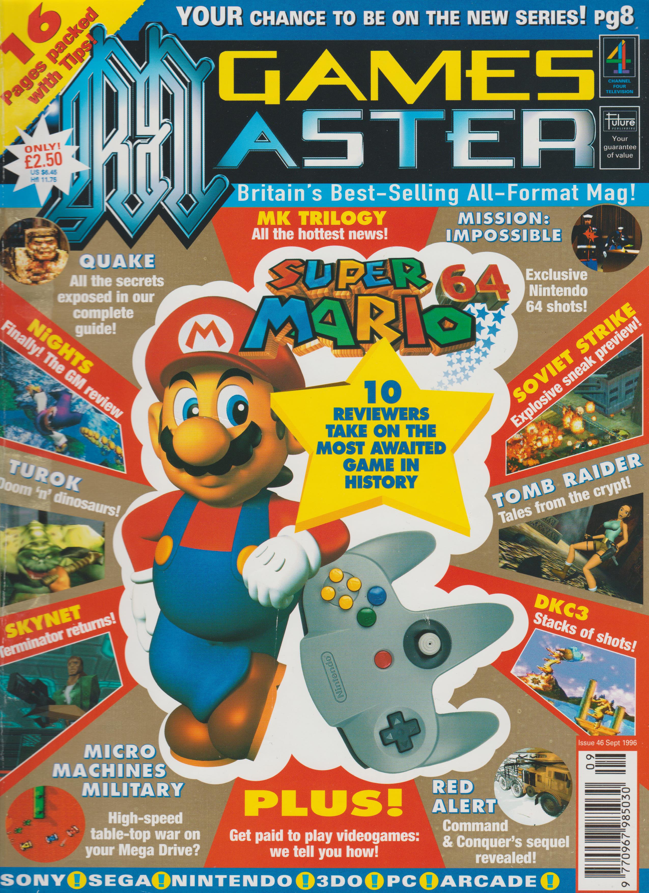 Games Master Magazine Issue 46 September 1996 My complete scan