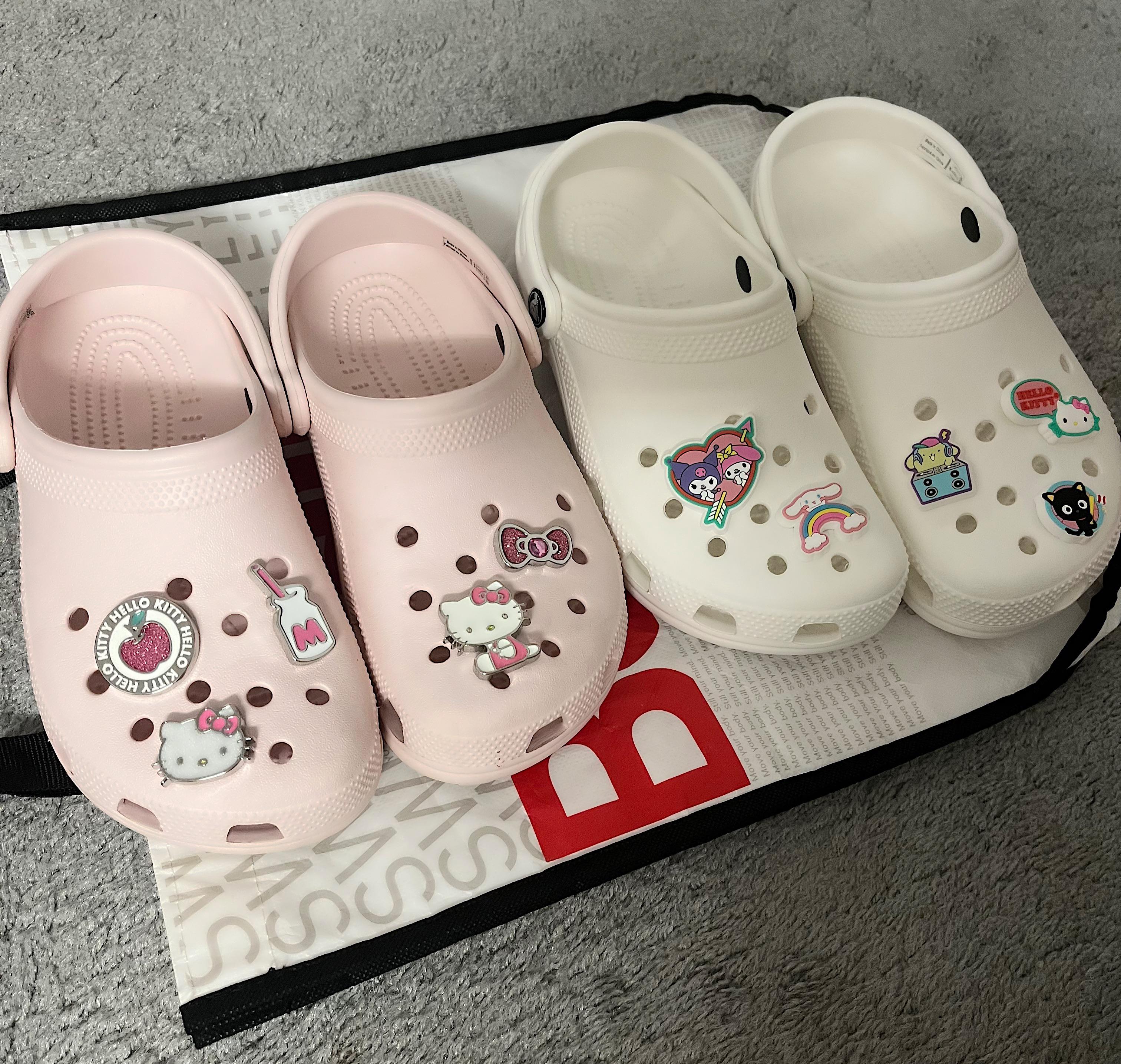 This is your sign to get the Sanrio x Crocs Jibbitz.. I’m obsessed r