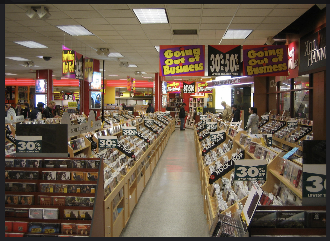 Happy Record Store Day 2020! Here is a photo of Tower Records once