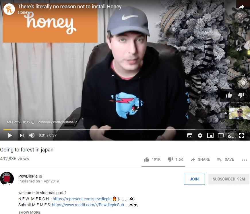 Join Honey Mrbeast