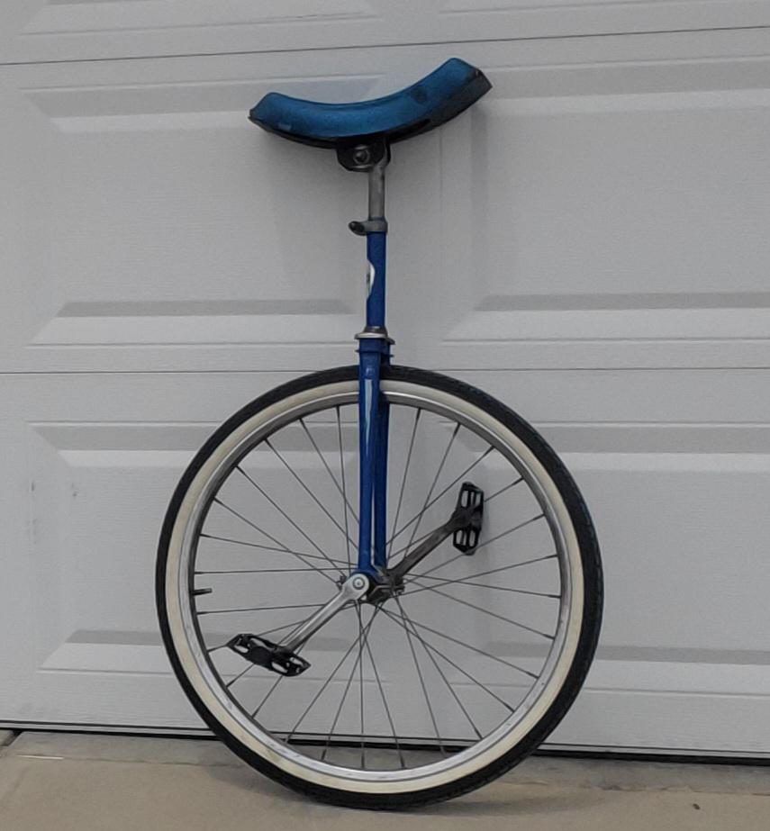My vintage Montgomery Ward unicycle. r/unicycling