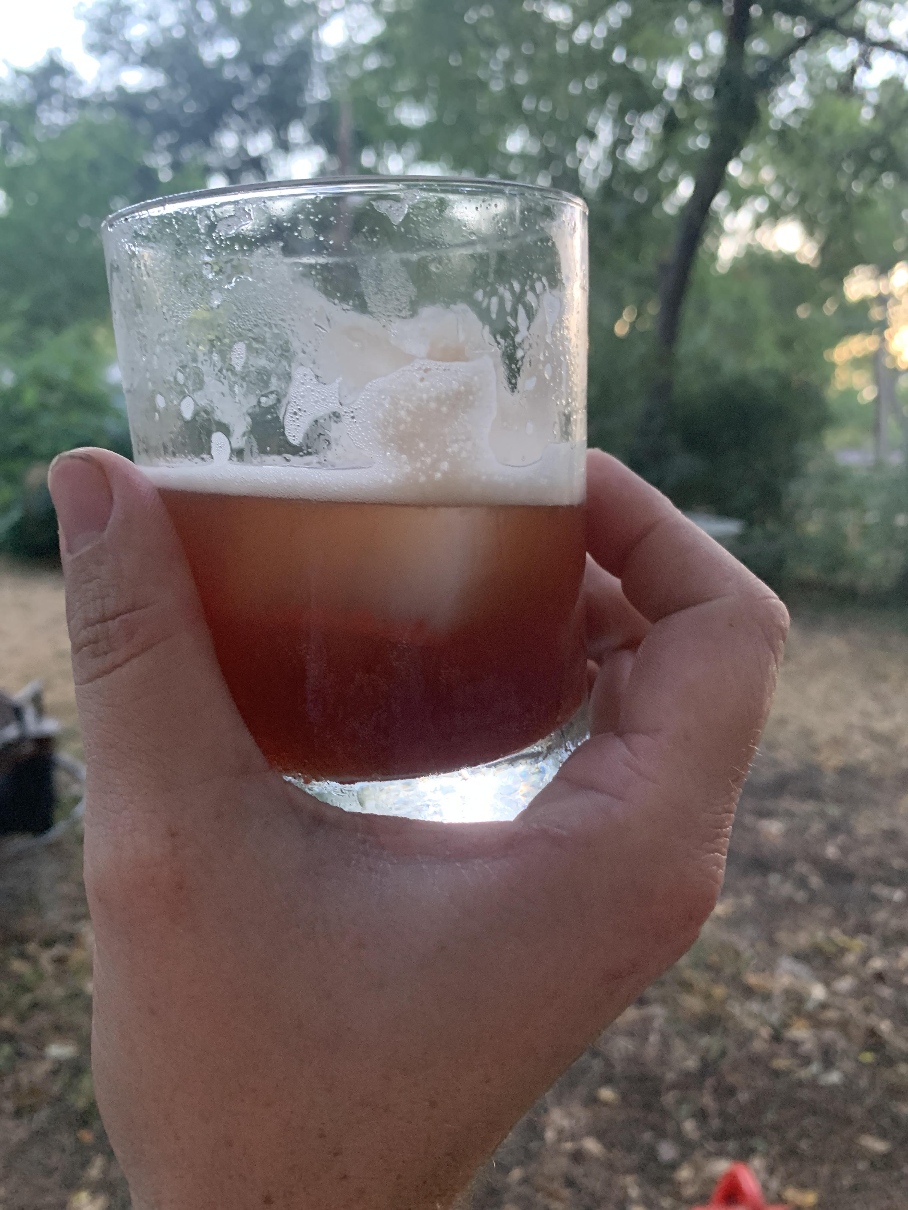 Jungle Bird on a pleasantly cool Texas evening cocktails