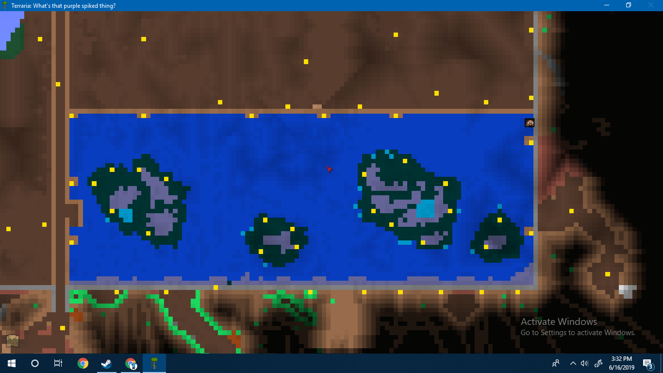 Does anybody know why mobs wont spawn in this? It's a handmade Calamity