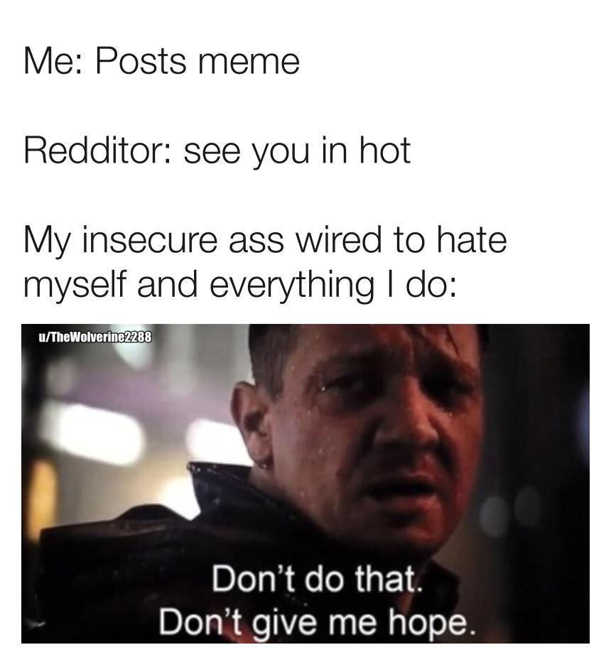 No hope r/marvelmemes