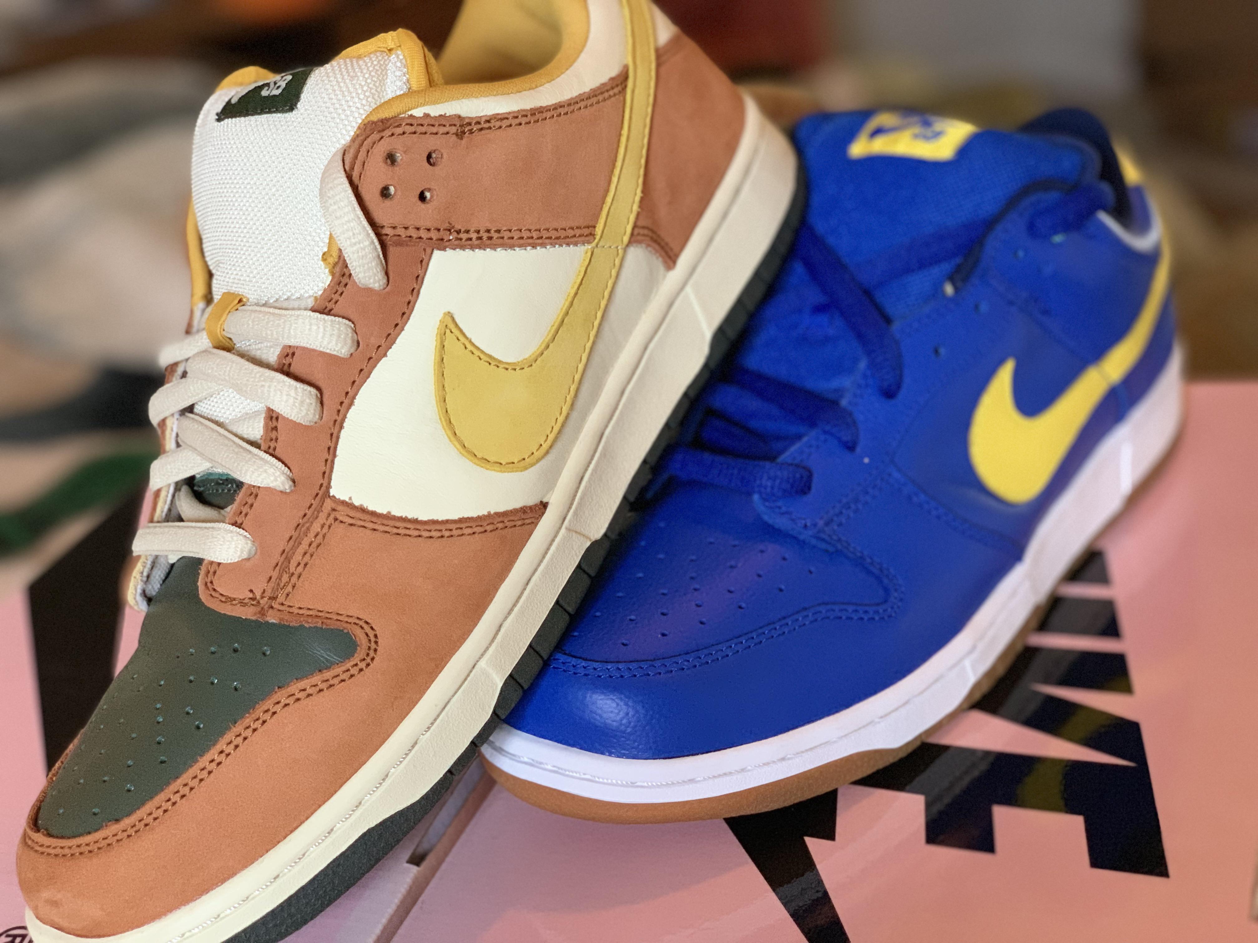 Pink Boxes & Yellow Swooshes r/Sneakers