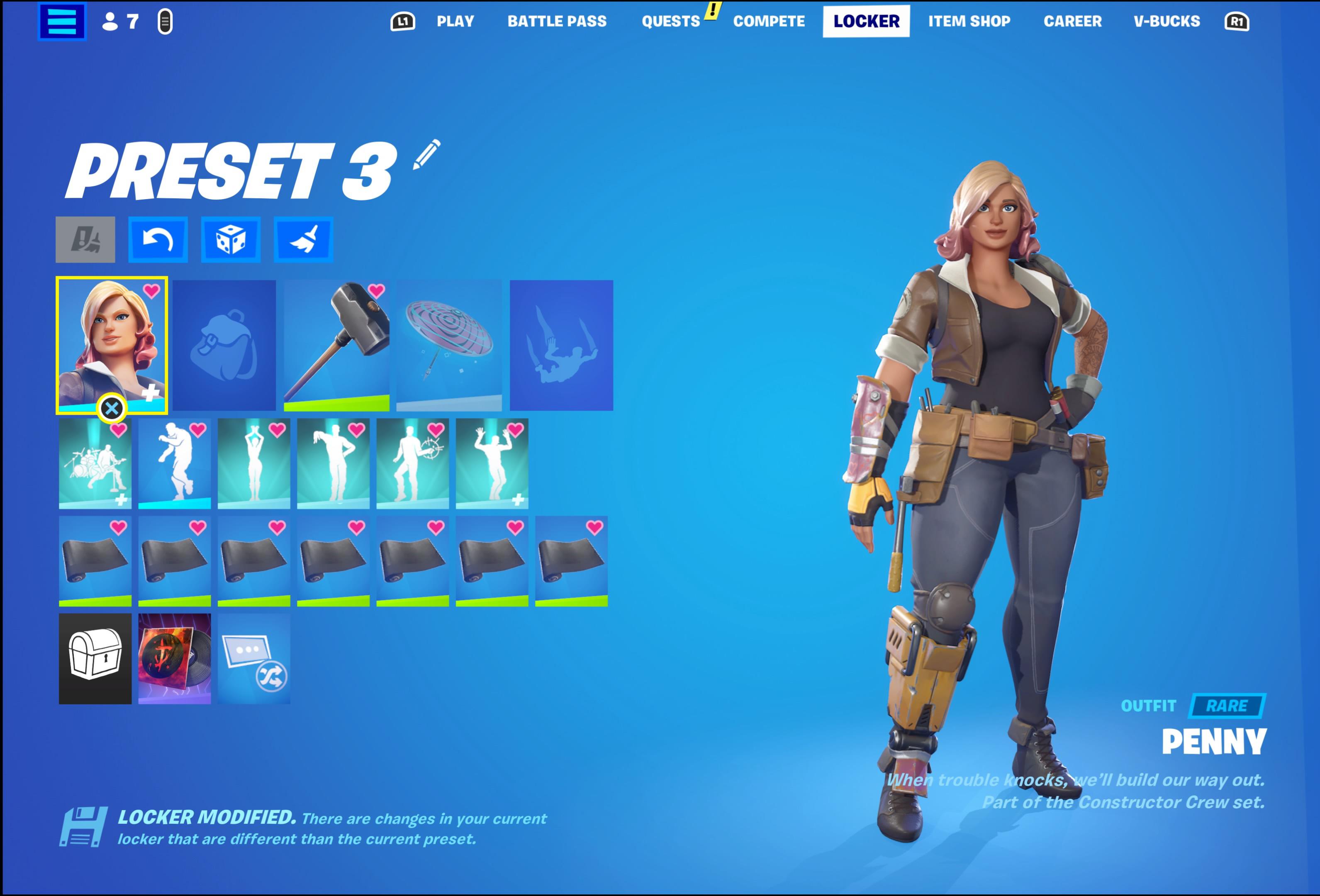 Bring back the old Locker r/FORTnITE