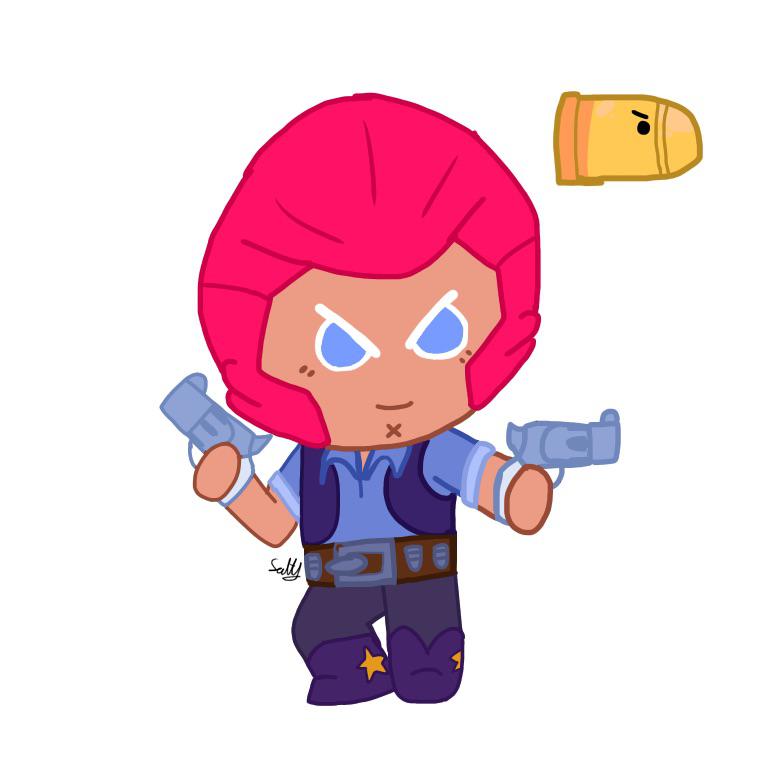 [Cookie run x Brawl stars] Ruby Cacao Cookie Cookierun