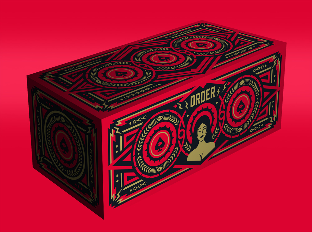 Order playing cards has a new brick box it will be a FREE gift for