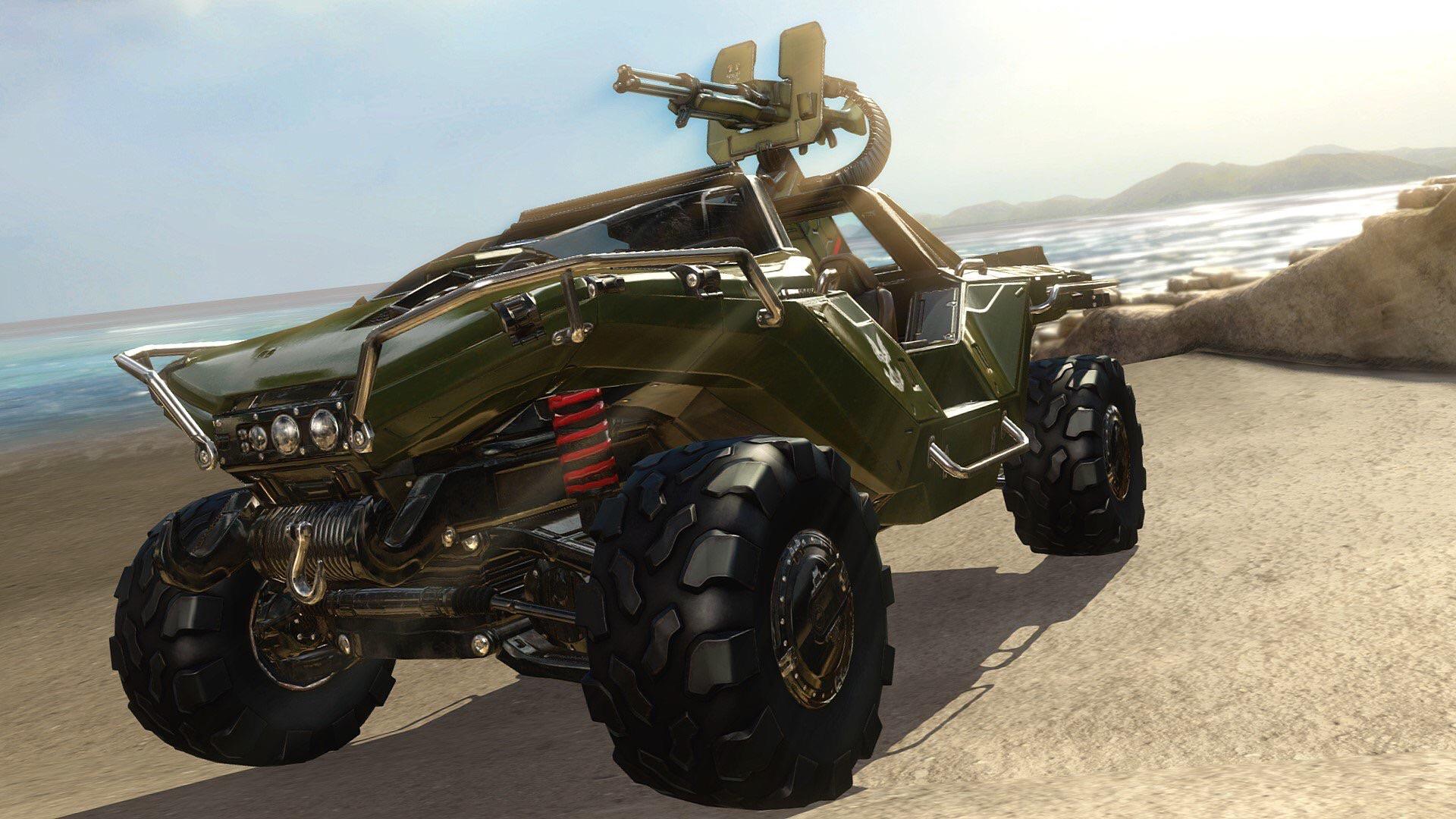 Halo 2 anniversary warthog from the MCC insider program with X1X