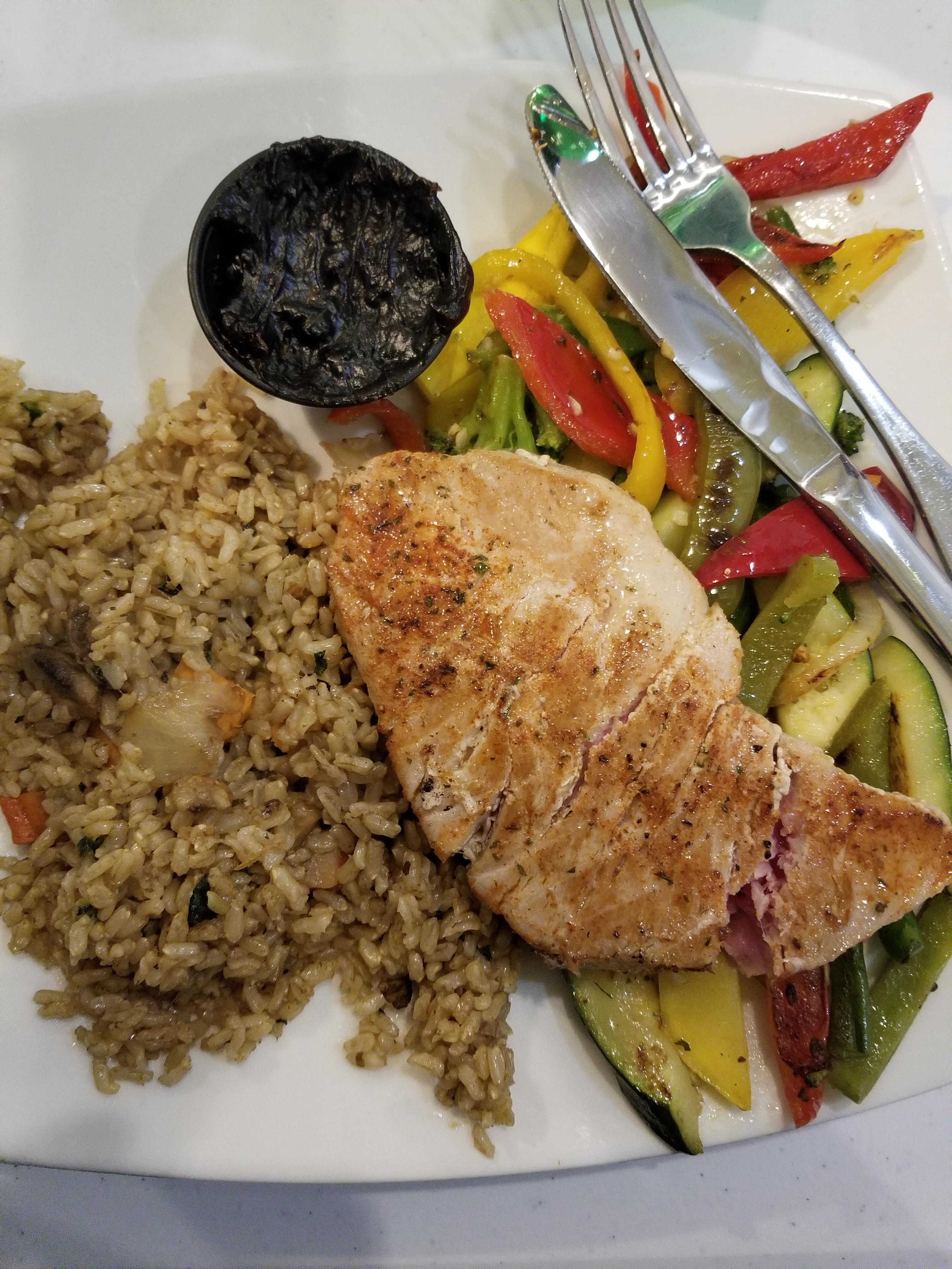 Incredibly filling and healthy meal for about 700 calories for dinner