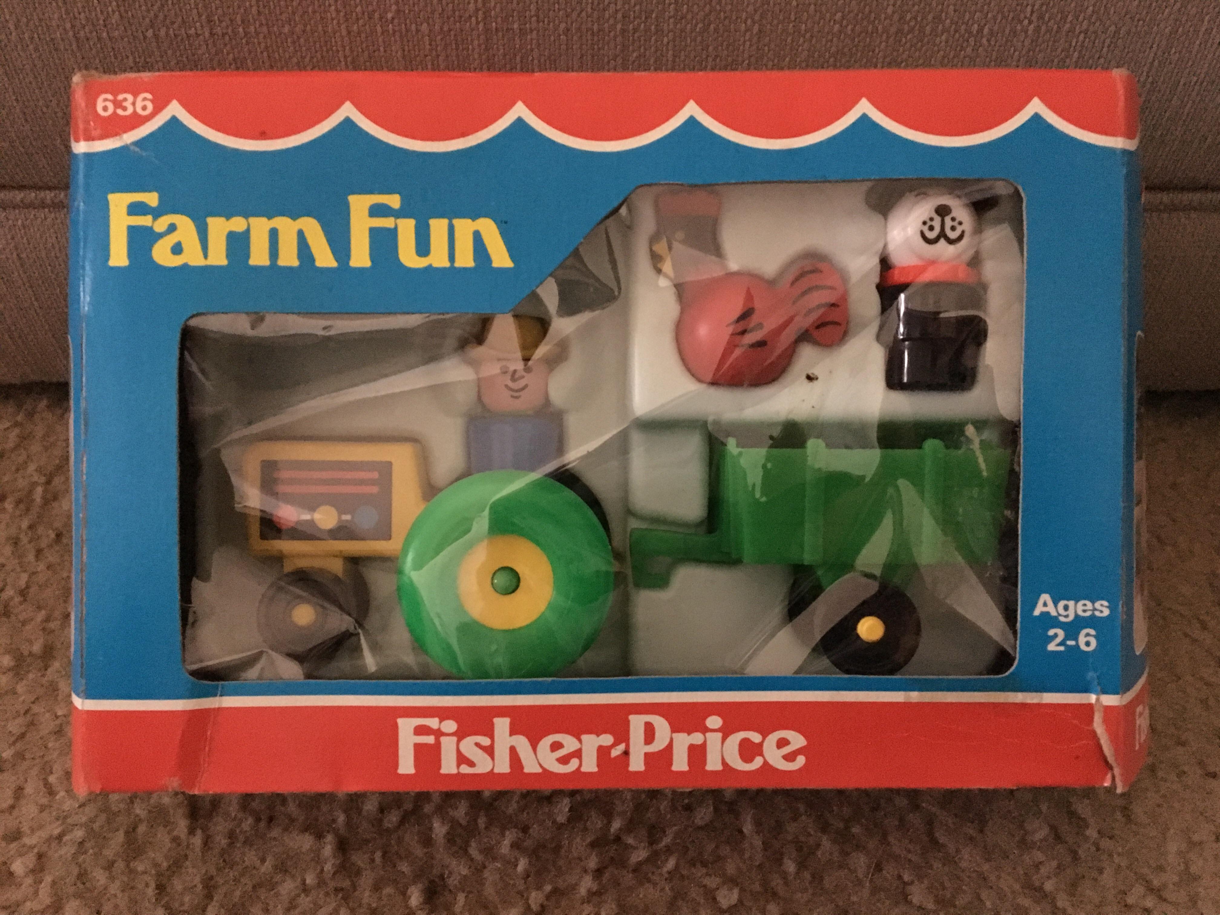 FisherPrice Farm Fun from 1982 r/nostalgia