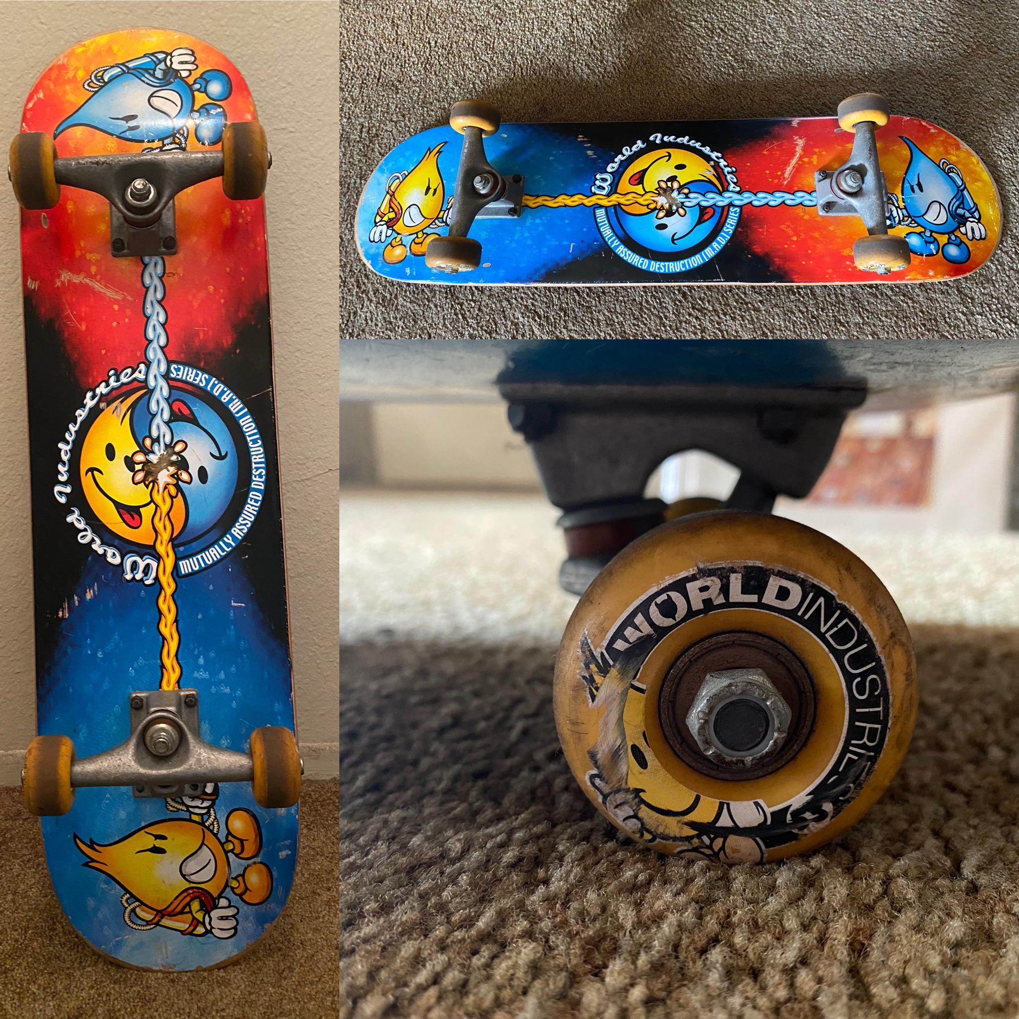 World Industries skateboard from around ‘00‘05 r/nostalgia