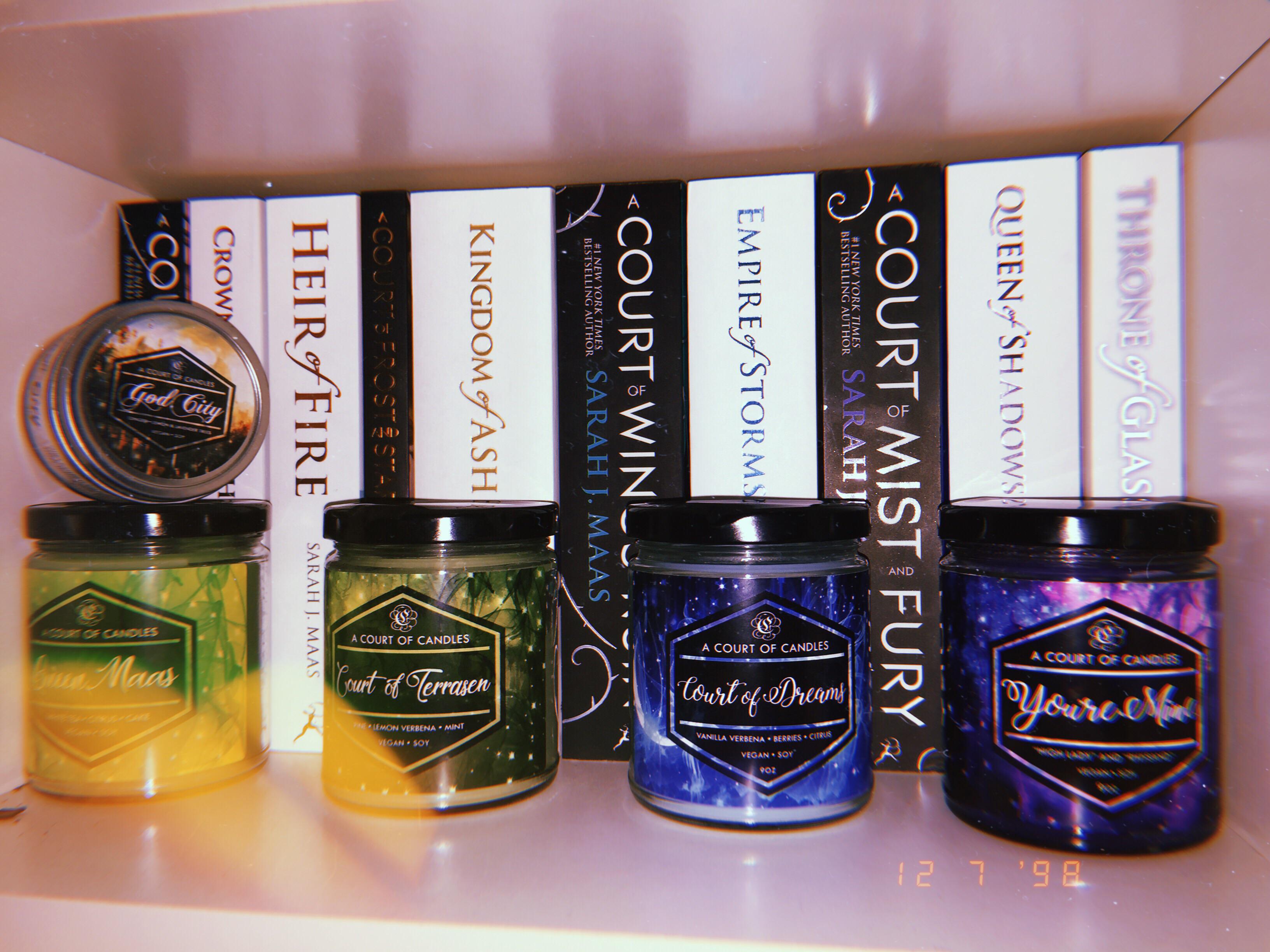 Just unboxed my order from a court of candles r/throneofglassseries