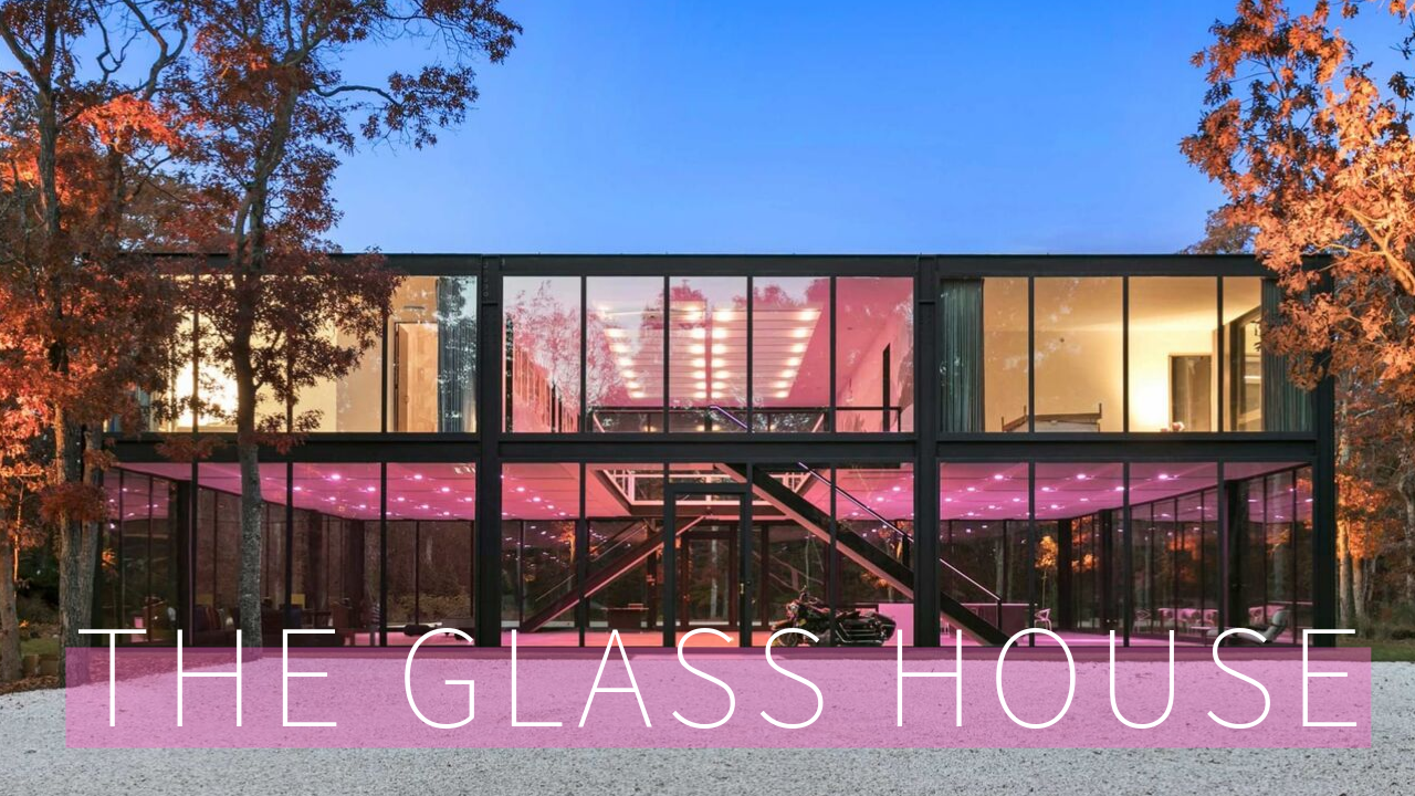 The Glass House, New York (Video Tour in Comments) r/Houseporn