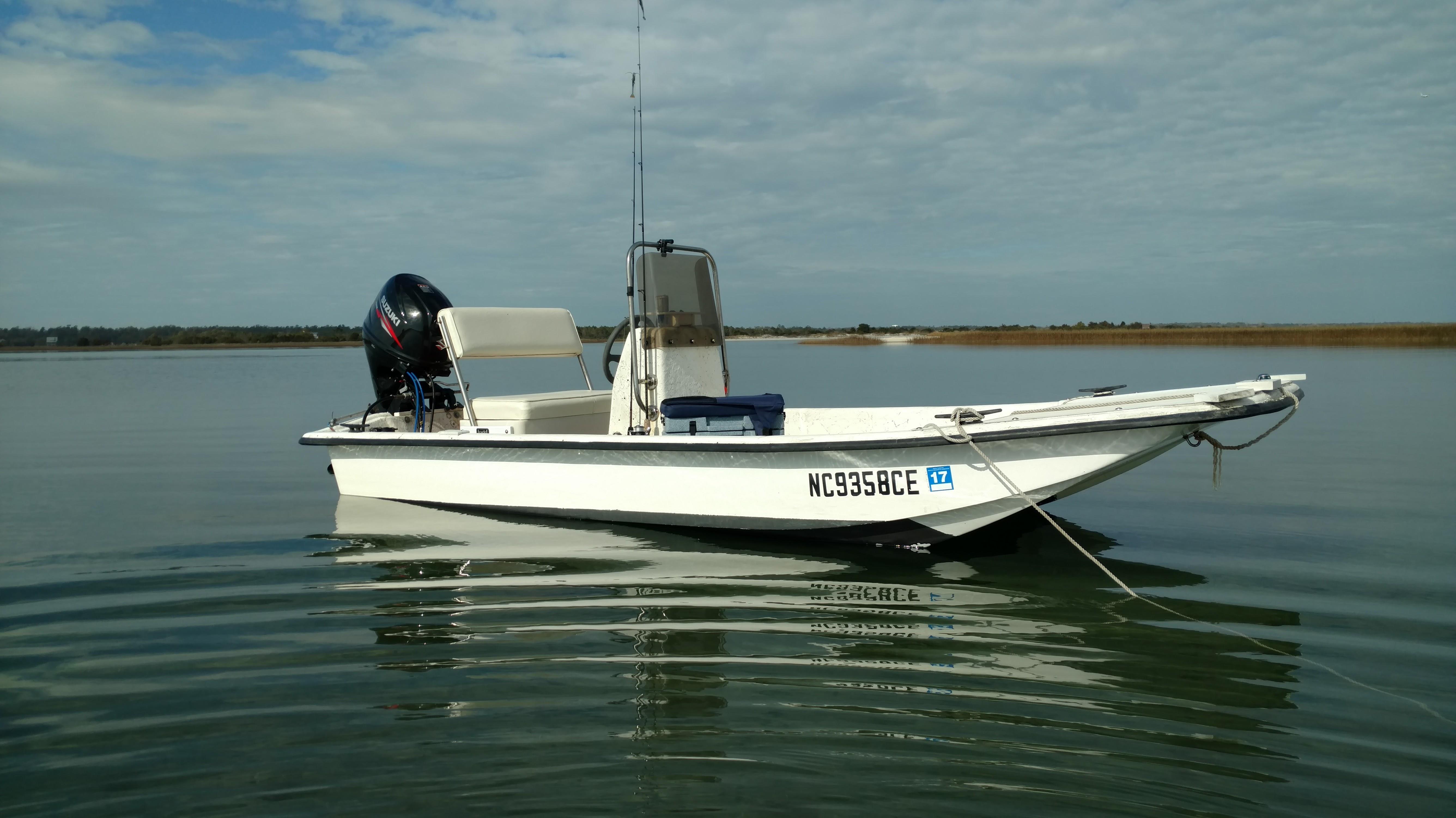 My first boat. 14ft carina skiff. Absolutely love it. Replaced the