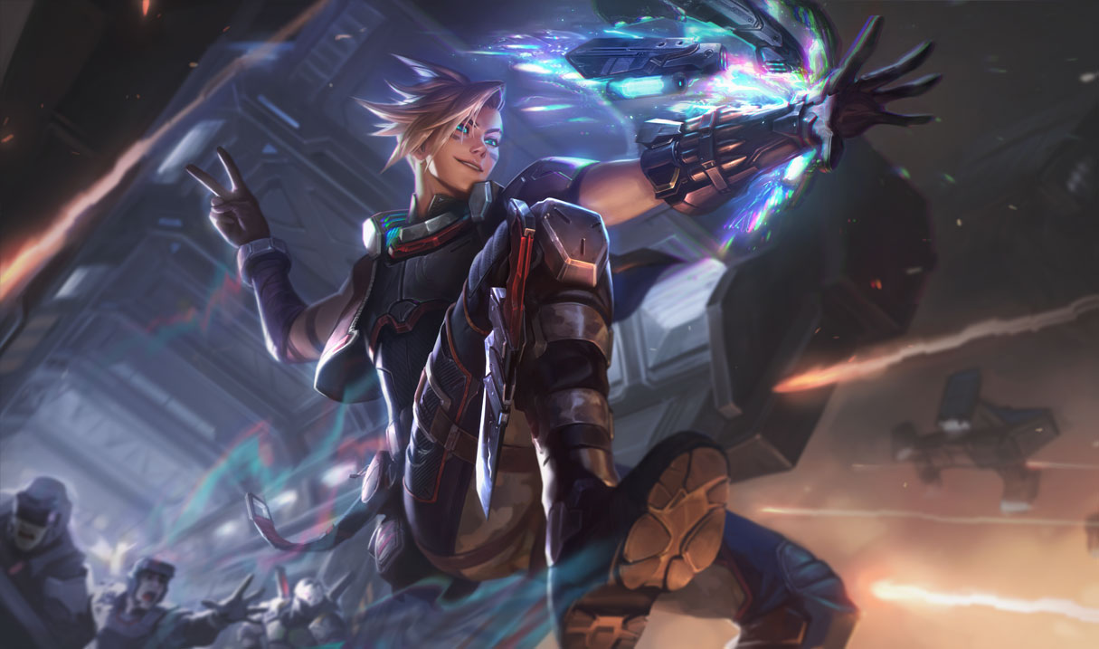 Psy Ops Ezreal Splashart r/ezrealmains