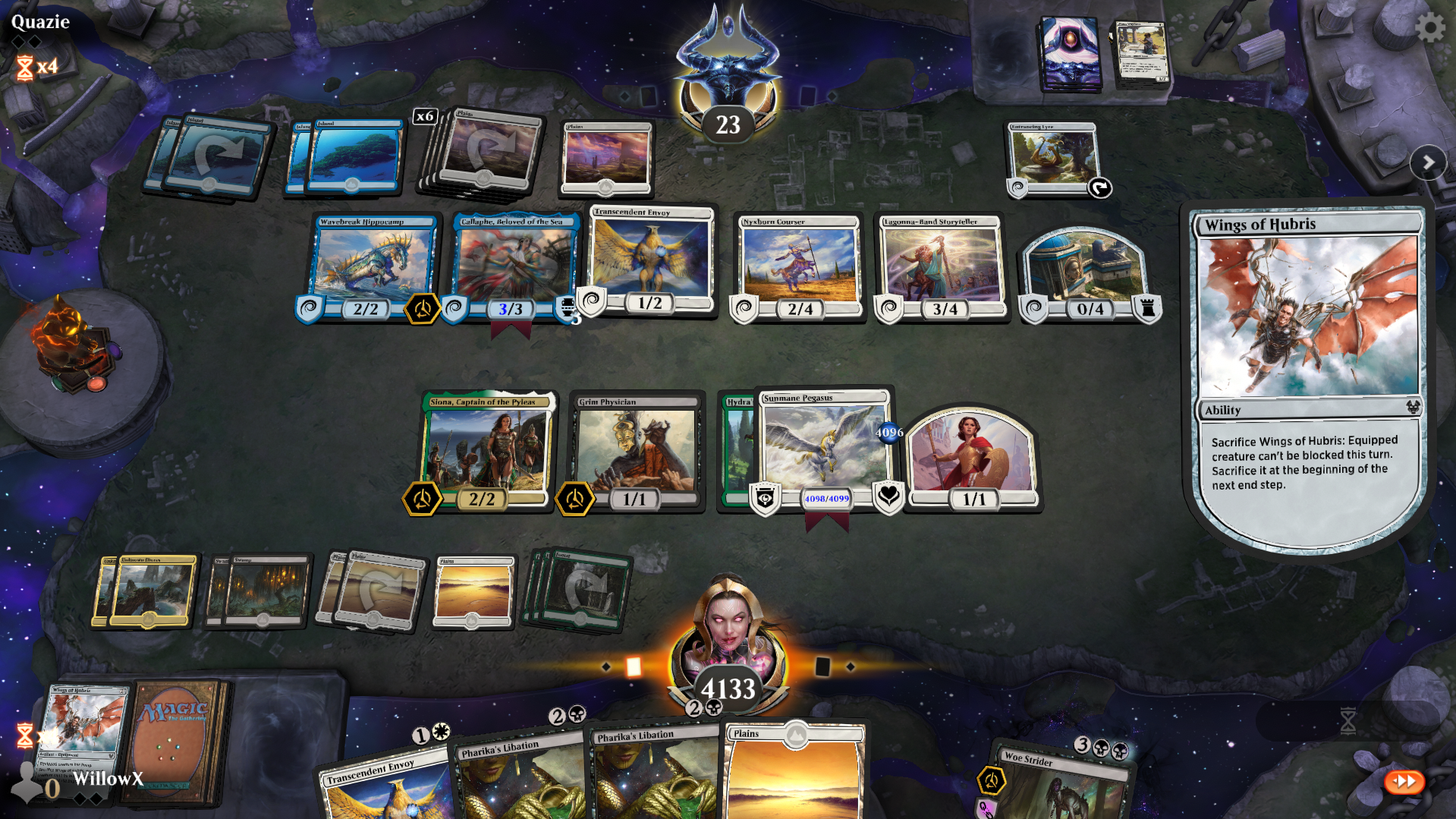 Opponent Couldn't Deal With My Hydra's Growth r/MagicArena