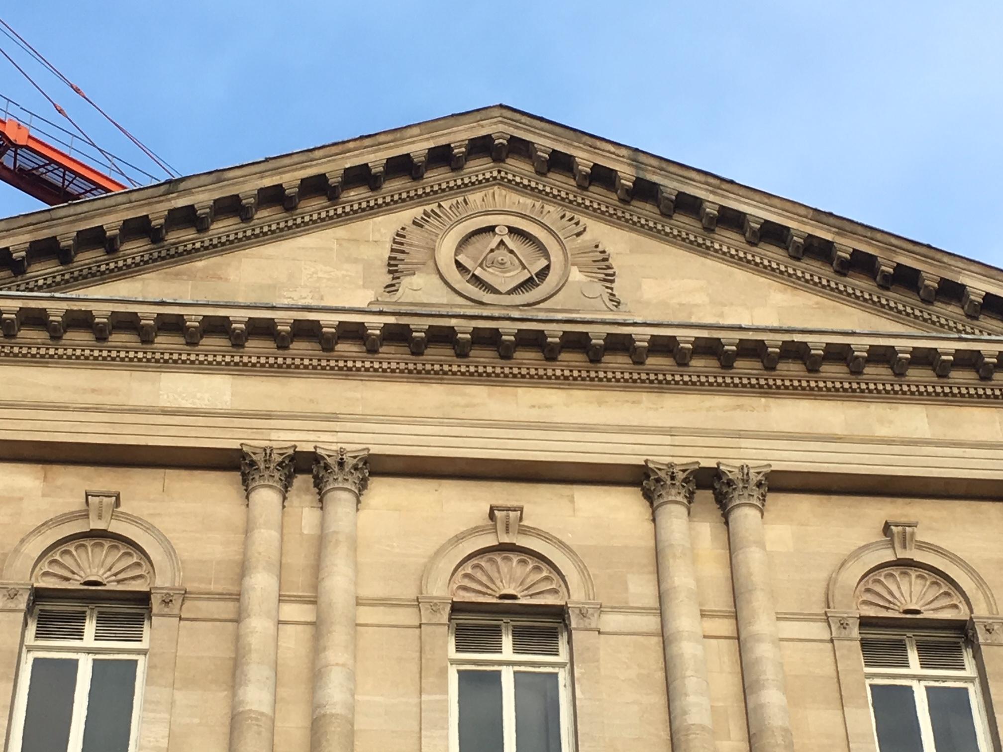 What happens in this building just up the street from Leinster House