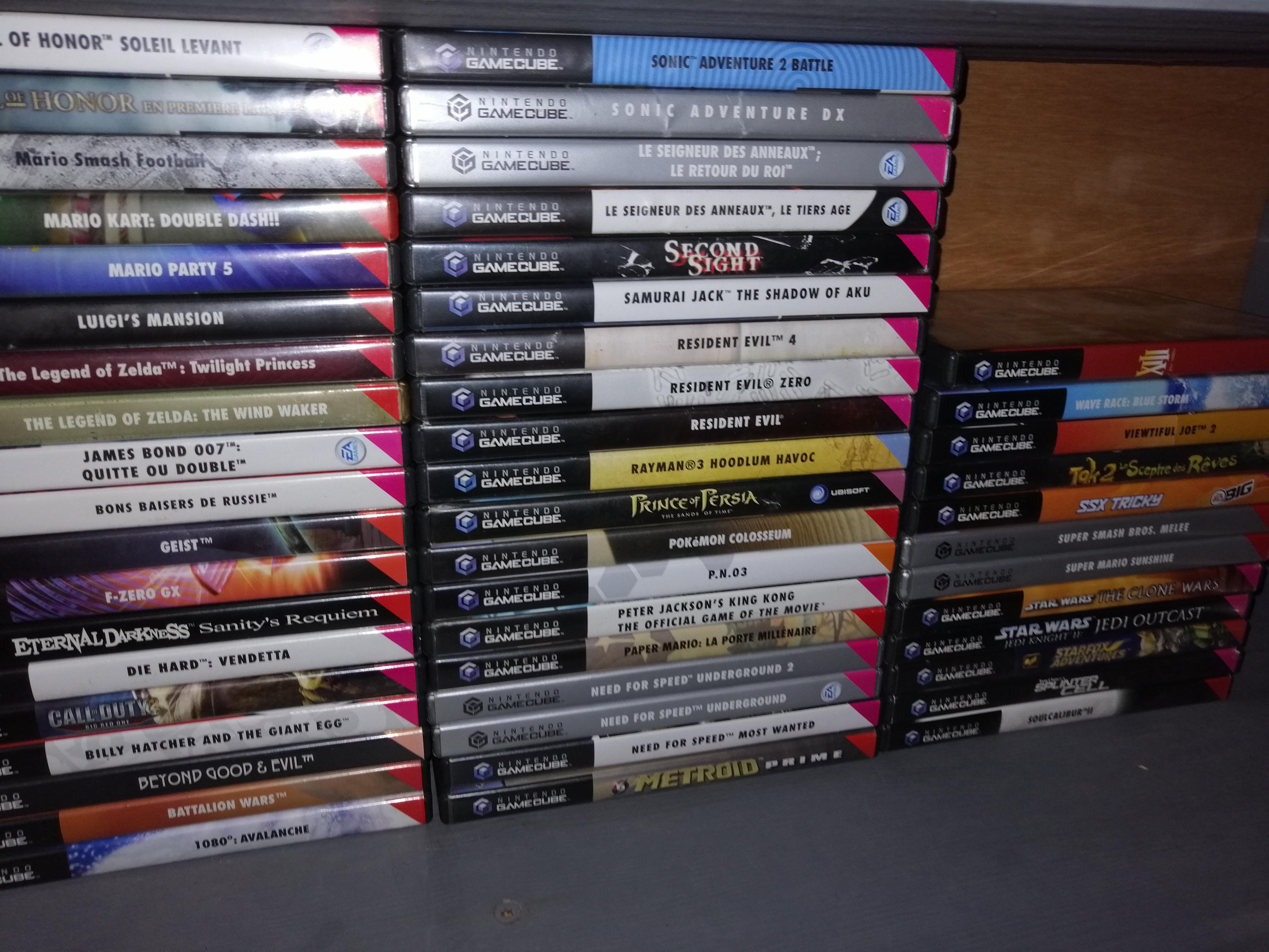 My gamecube Pal collection r/Gamecube