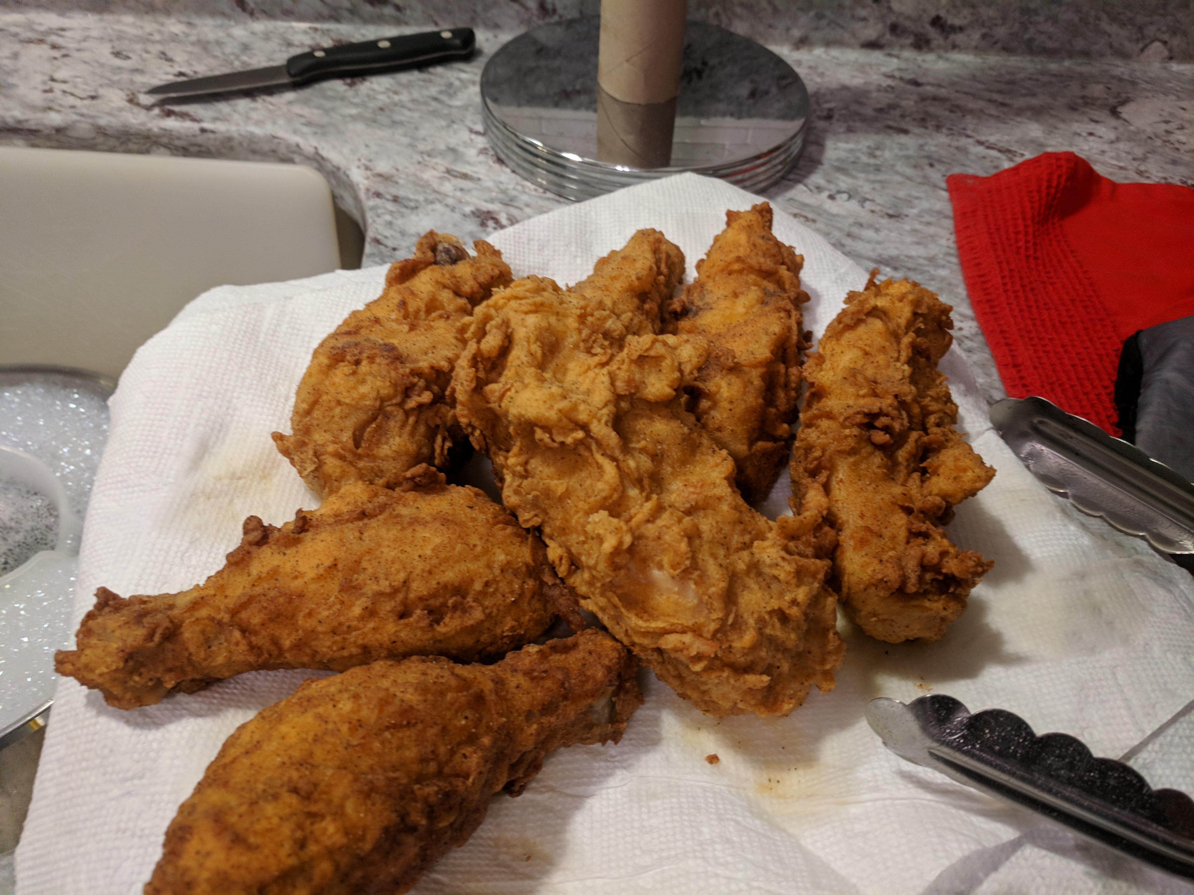 2nd Ever Sous Vide Meal Fried Chicken 🐔 r/sousvide