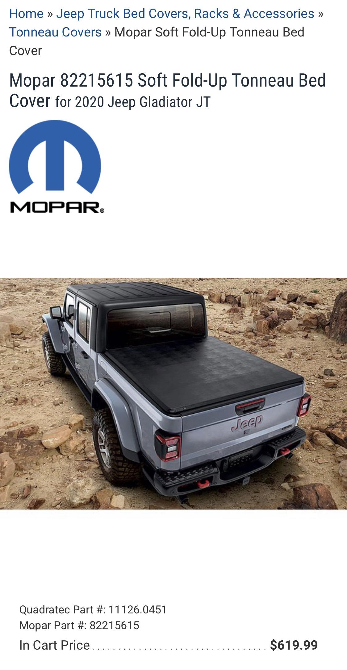 Mopar Soft Tonneau Cover—safe for car drive thru car wash? r