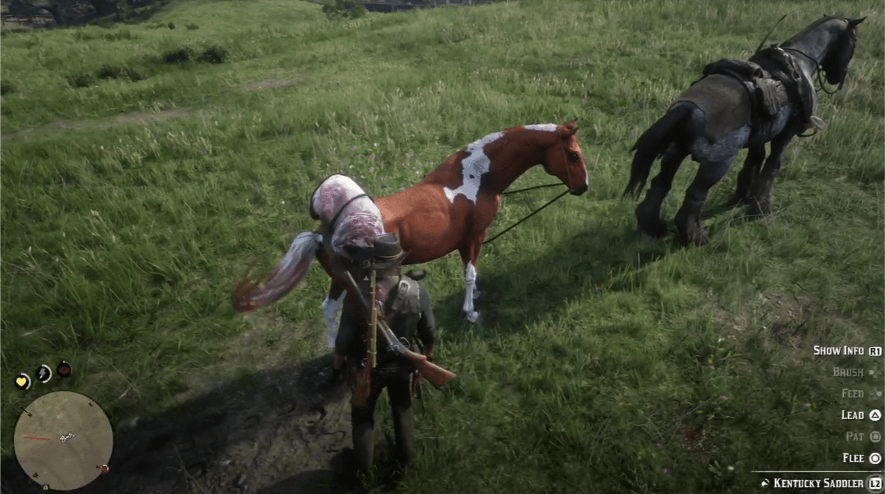 [Tip] You can use the a second horse you tamed to store items and