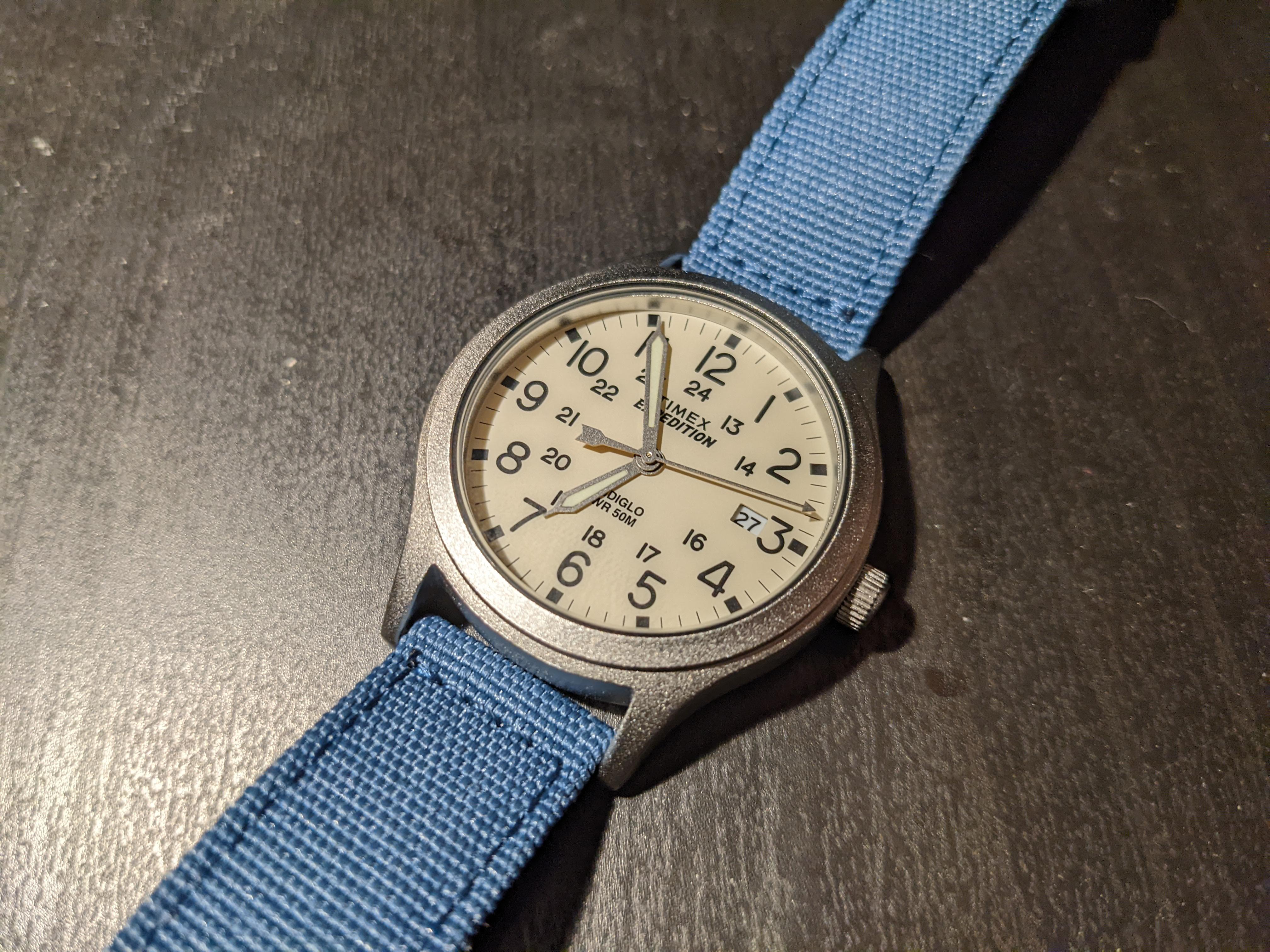 [Timex Expedition Scout] Great watch, but its just too loud r/Watches