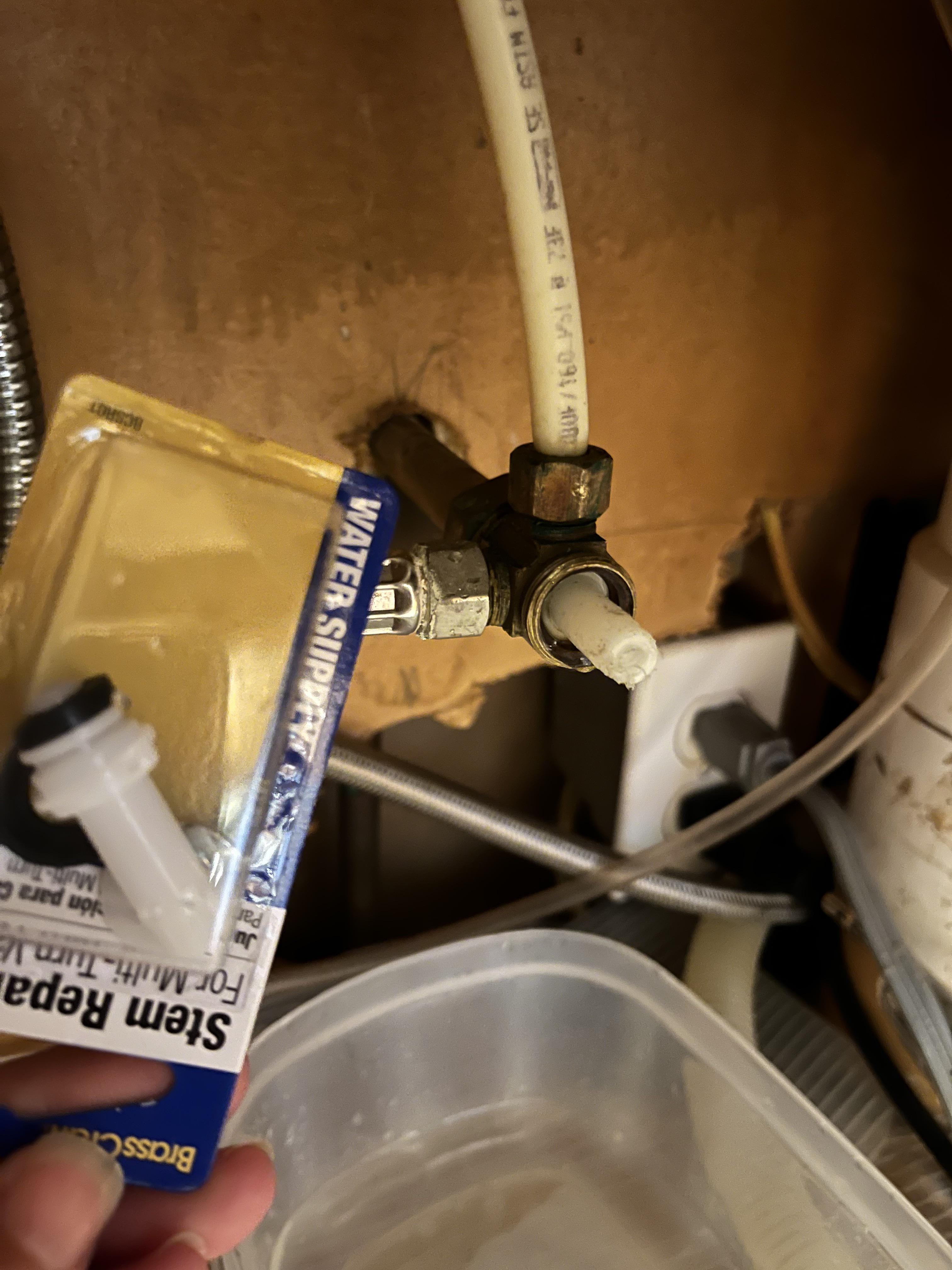 Stem valve HELP I can’t get this white dude add out. Am I supposed to