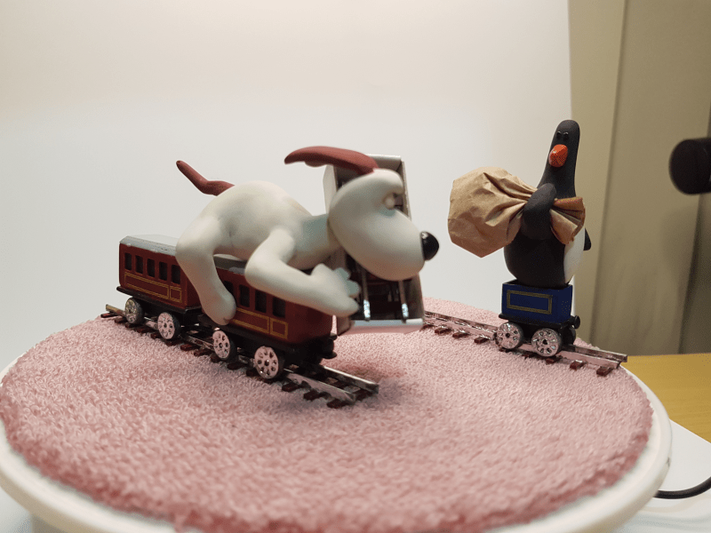 Wallace And Gromit Train Chase