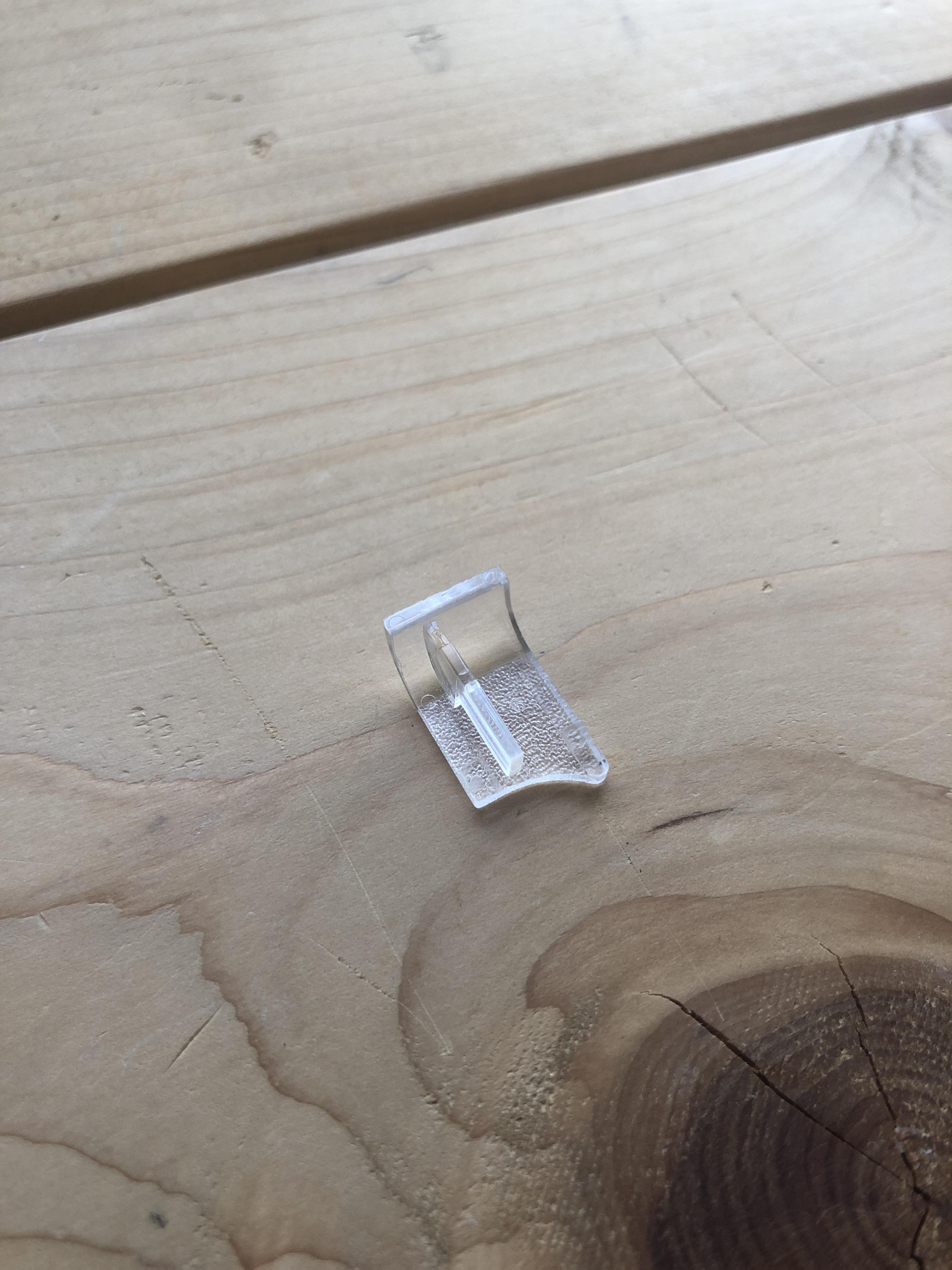 What is this little piece of plastic that was floating around inside my