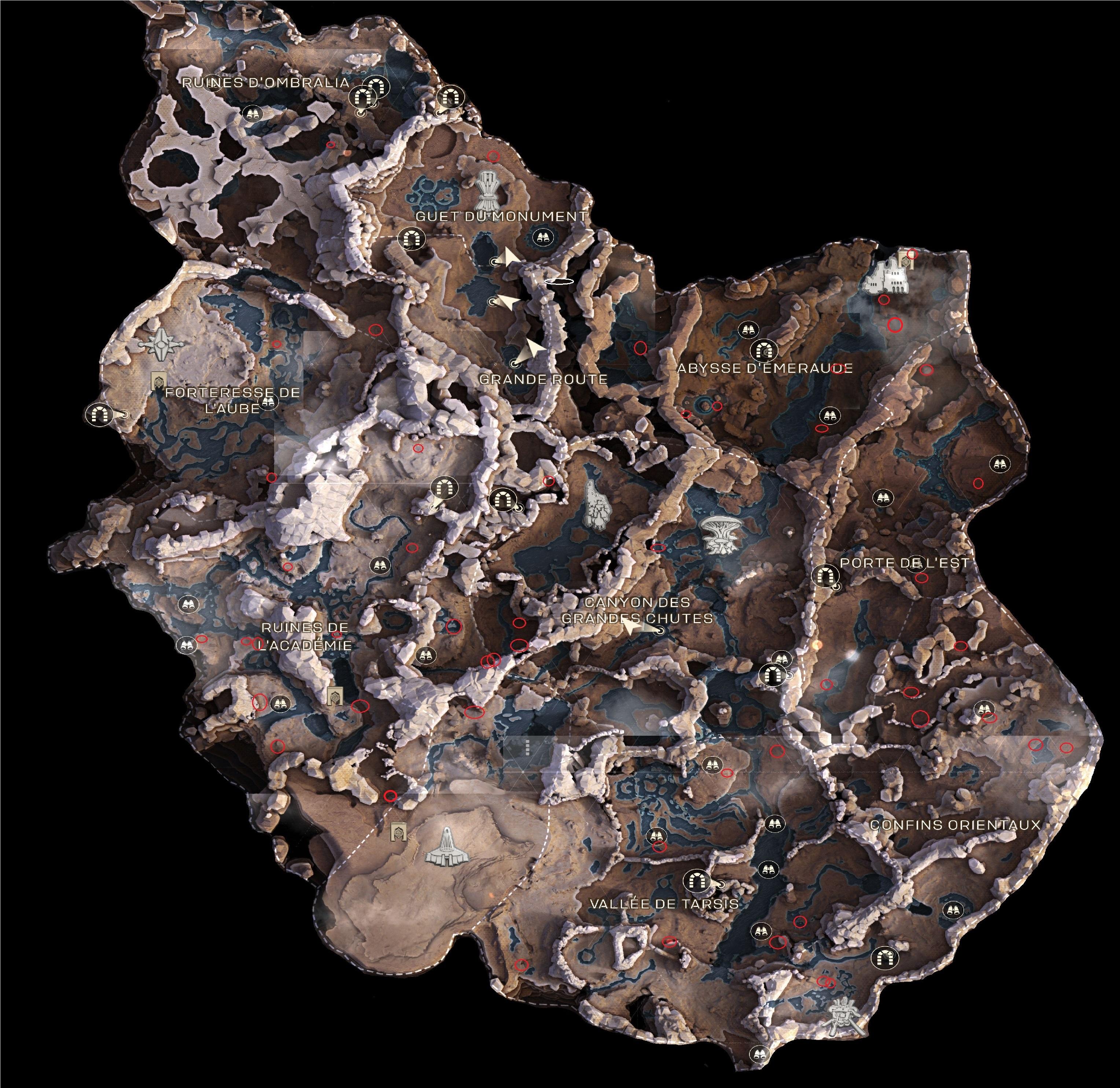 Intel Locations Map AnthemTheGame