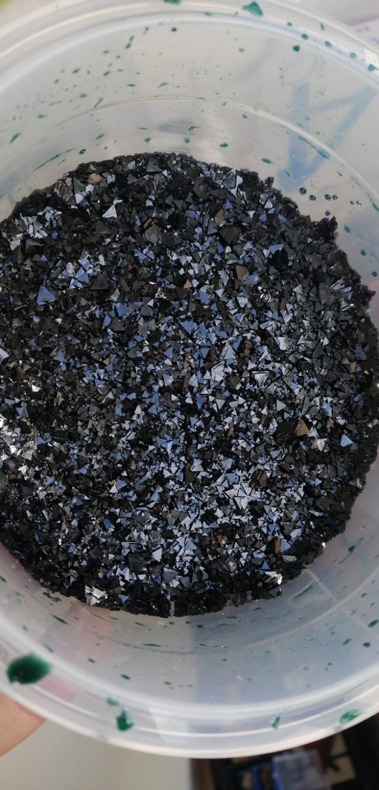 Grew some urea crystals. They look a lot like needles crystalgrowing