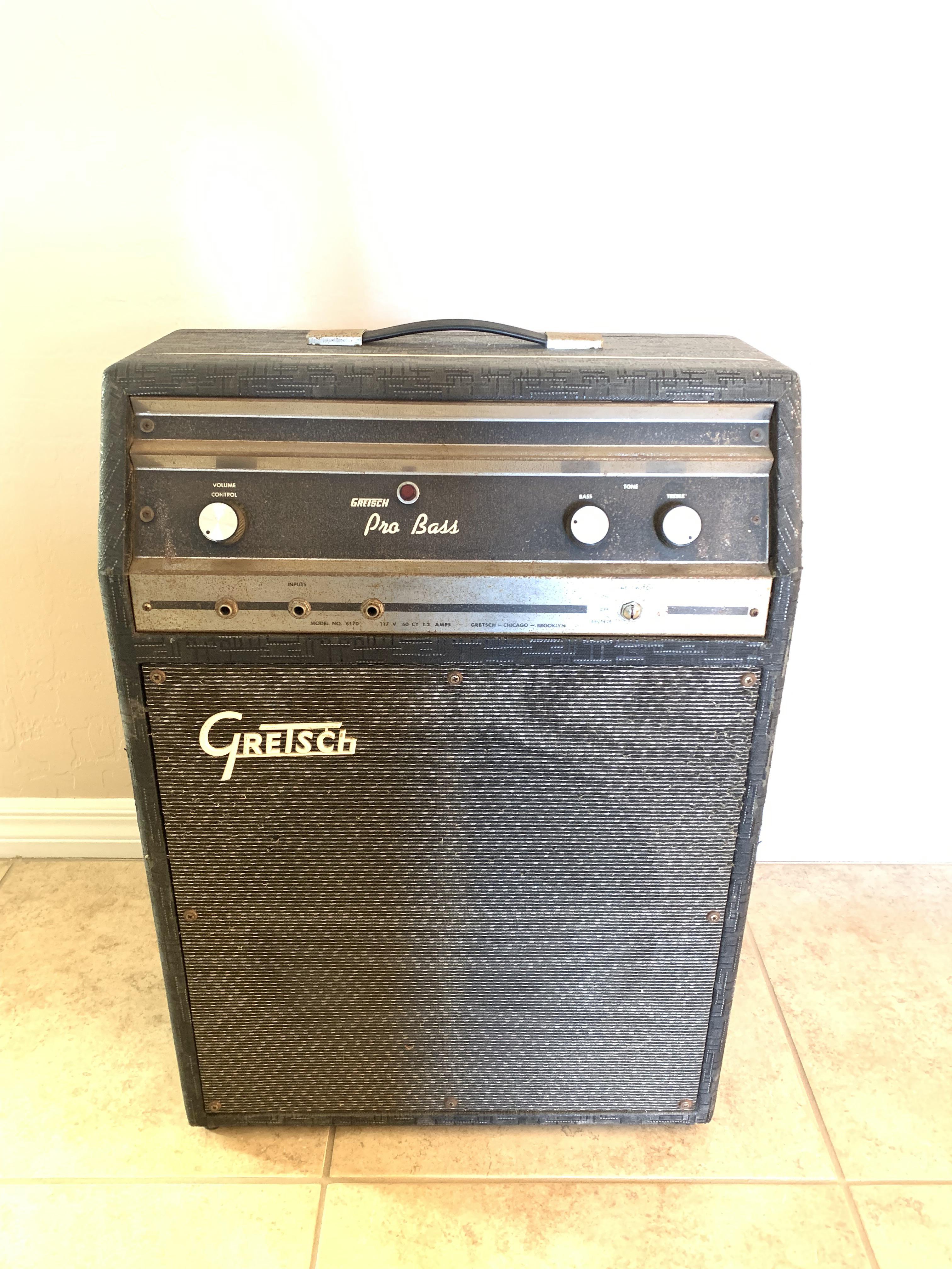 1968 Gretsch 6170 Pro Bass Amp r/GuitarAmps