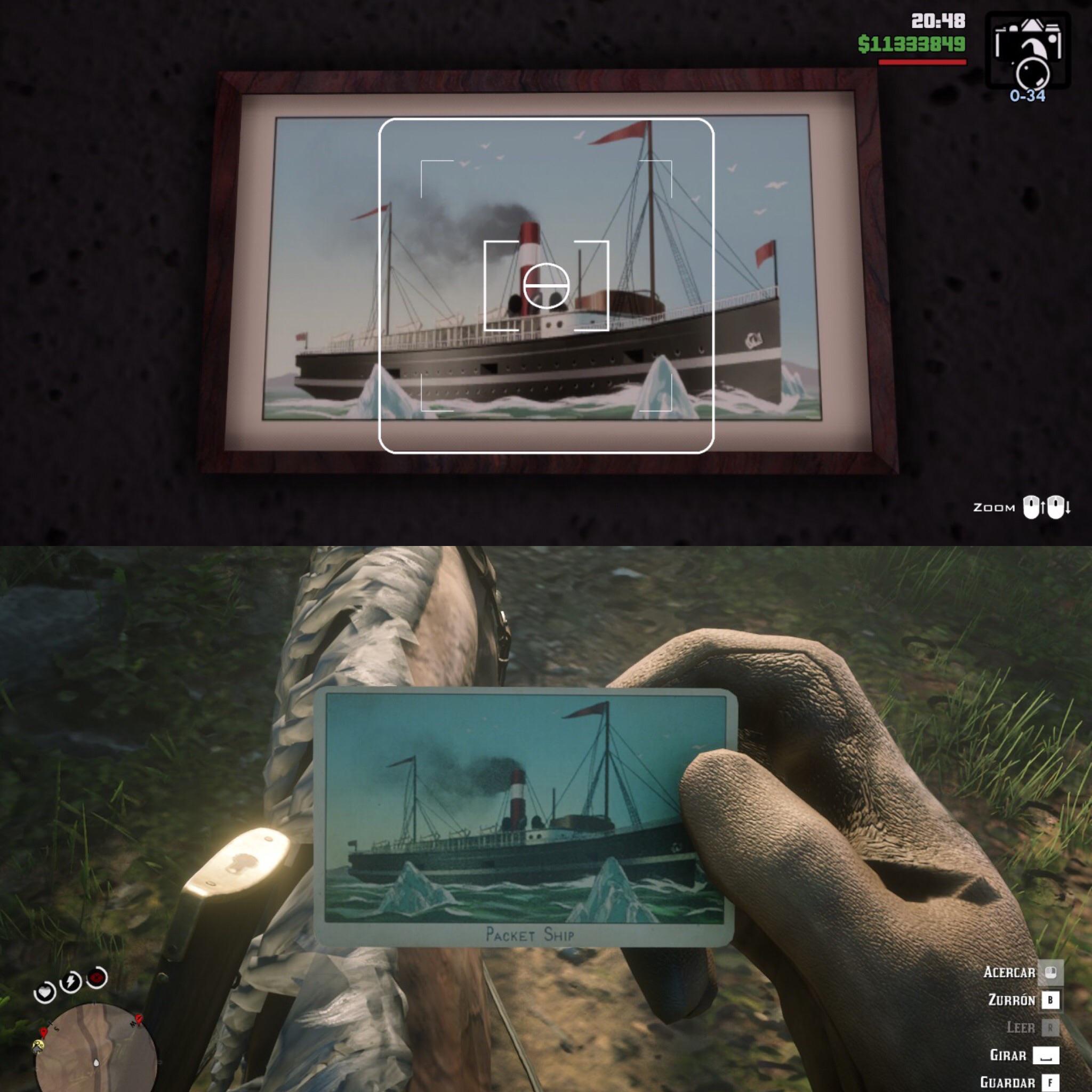 While i was playing rdr2 and gtasa i found that the "stamp with the